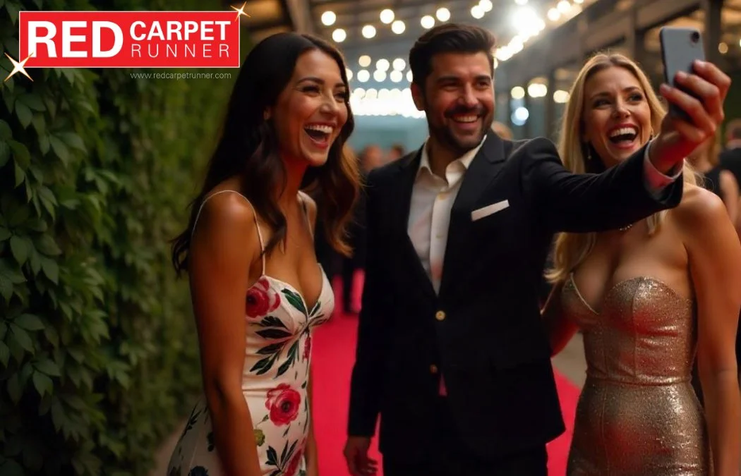 Red Carpet for Themed Party