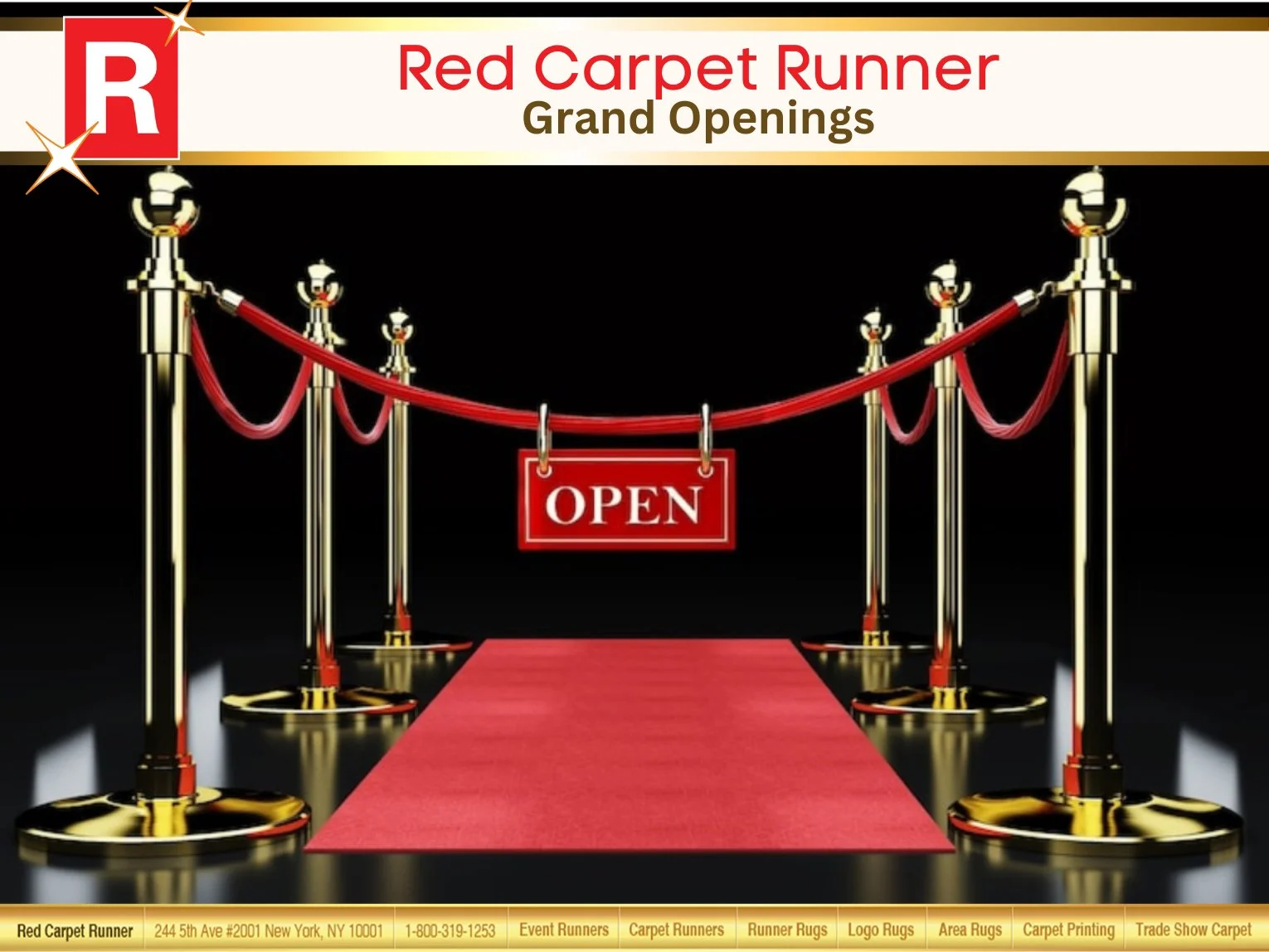 Red Carpet Grand Openings