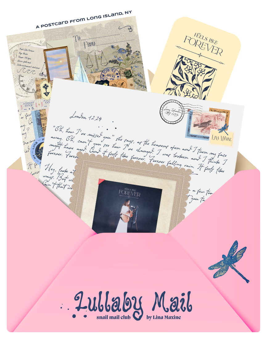 Lullaby Mail Snail Mail Club Set by Lina Maxine