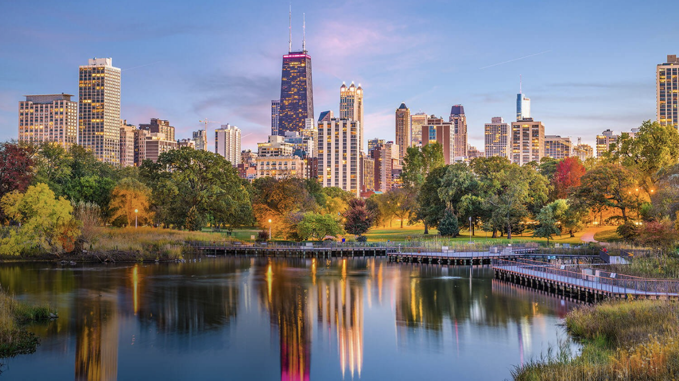 Chicago, home of thick crust pizza