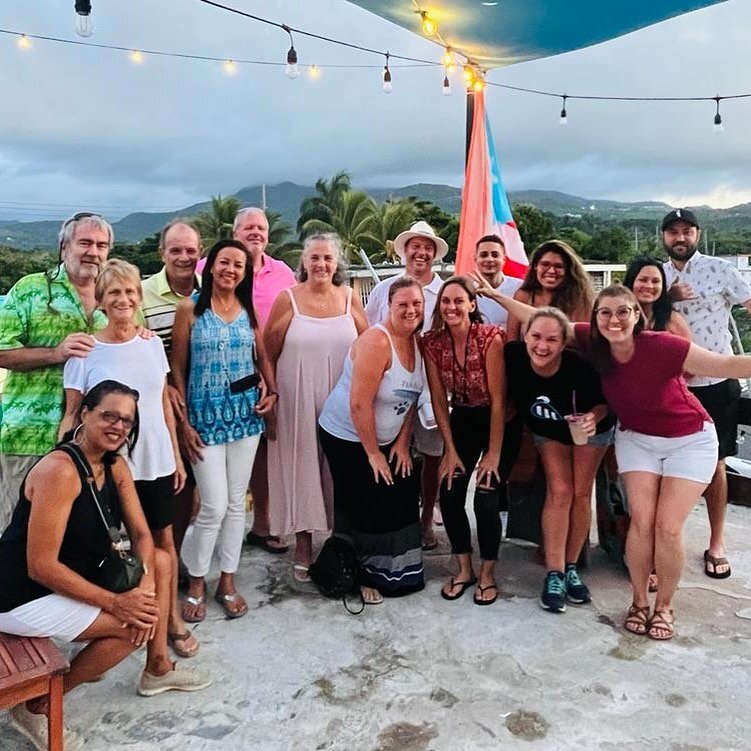 Wonderful night out with the Luquillo Shelter Volunteers! We are so grateful for this group of people and their commitment to caring for pups in need. If you&rsquo;re interested in joining us, send a message! We have a lot of fun too! 🥰