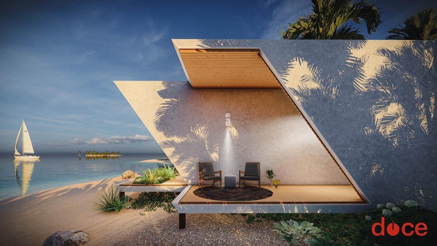 Nestled in the heart of the Caribbean, our modern beach house design represents an in depth study of what it is to live slowly. Using sustainable materials sourced locally, the house welcomes you with long linear terraces, all providing its users wit