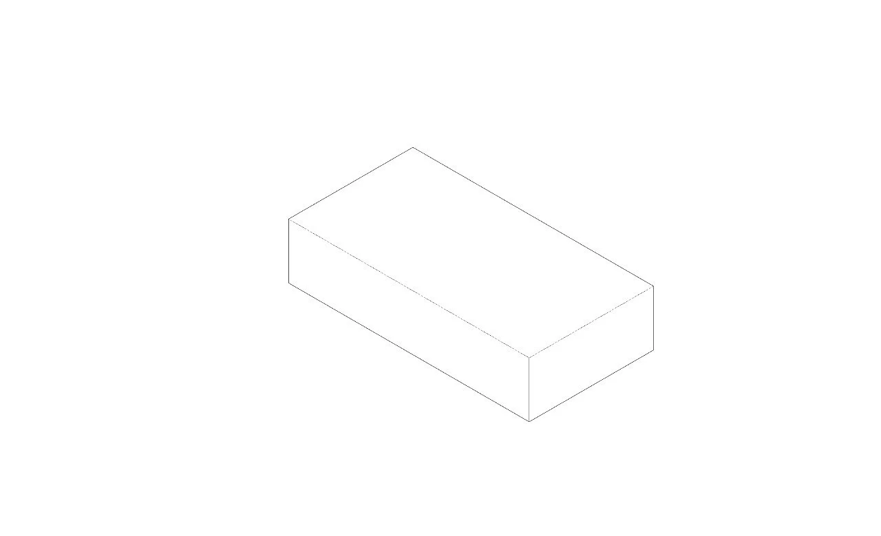 The design process began with a single mass. 