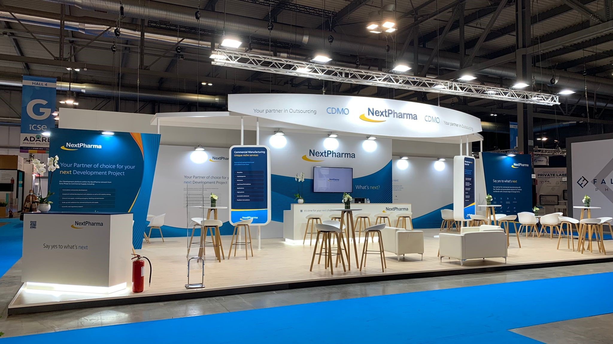 NextPharma Messestand