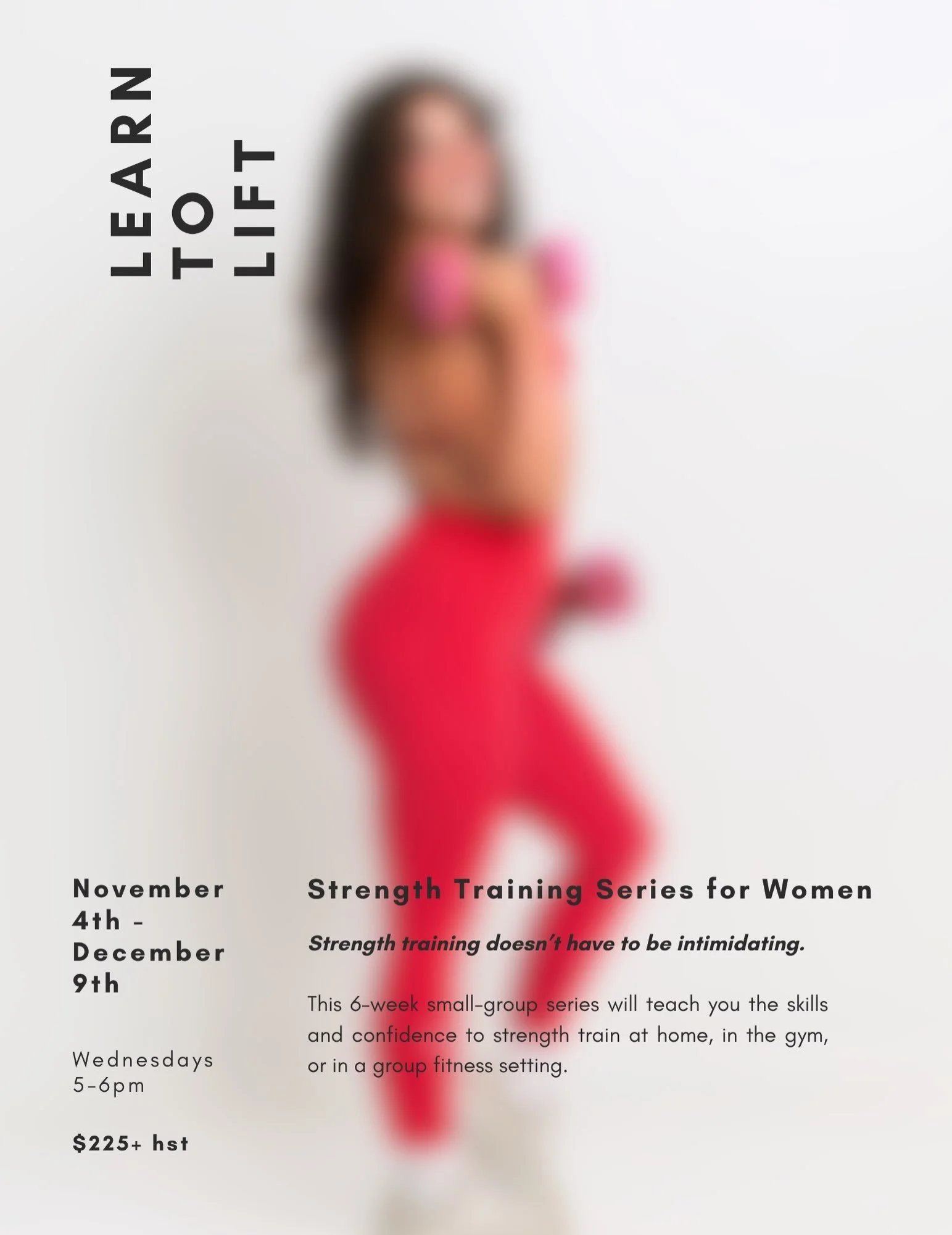 Hey ladies - strength training doesn&rsquo;t have to been intimidating.

Come join our new Learn to Lift program.

https://www.tryeverlove.com/events/learntolift