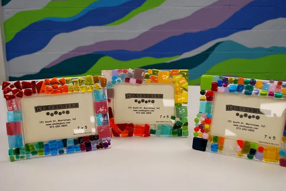 A Gallery of FusedGlass Picture Frames — Glassworks Crafting Studio