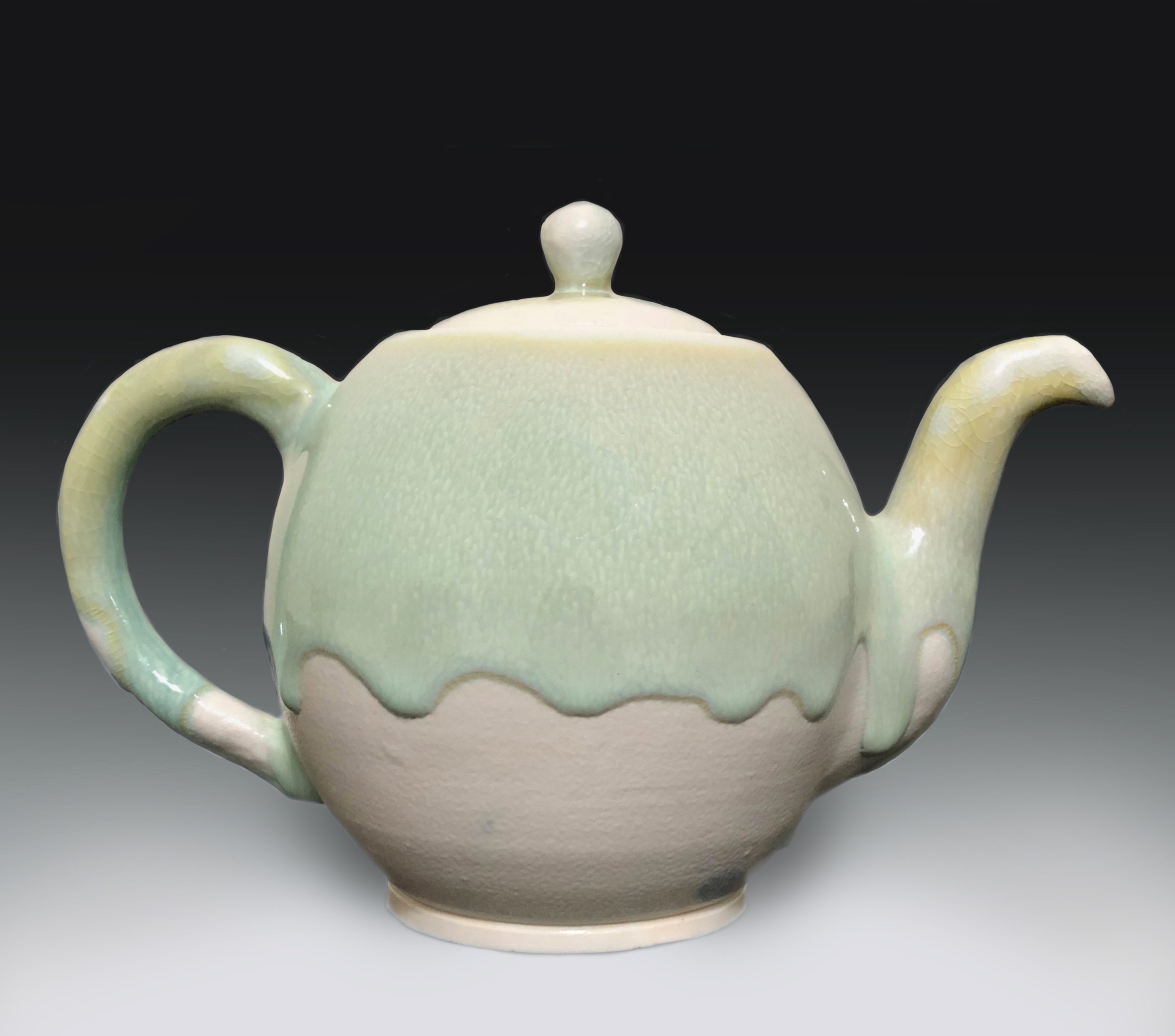 Porcelain, soda fired, 2019