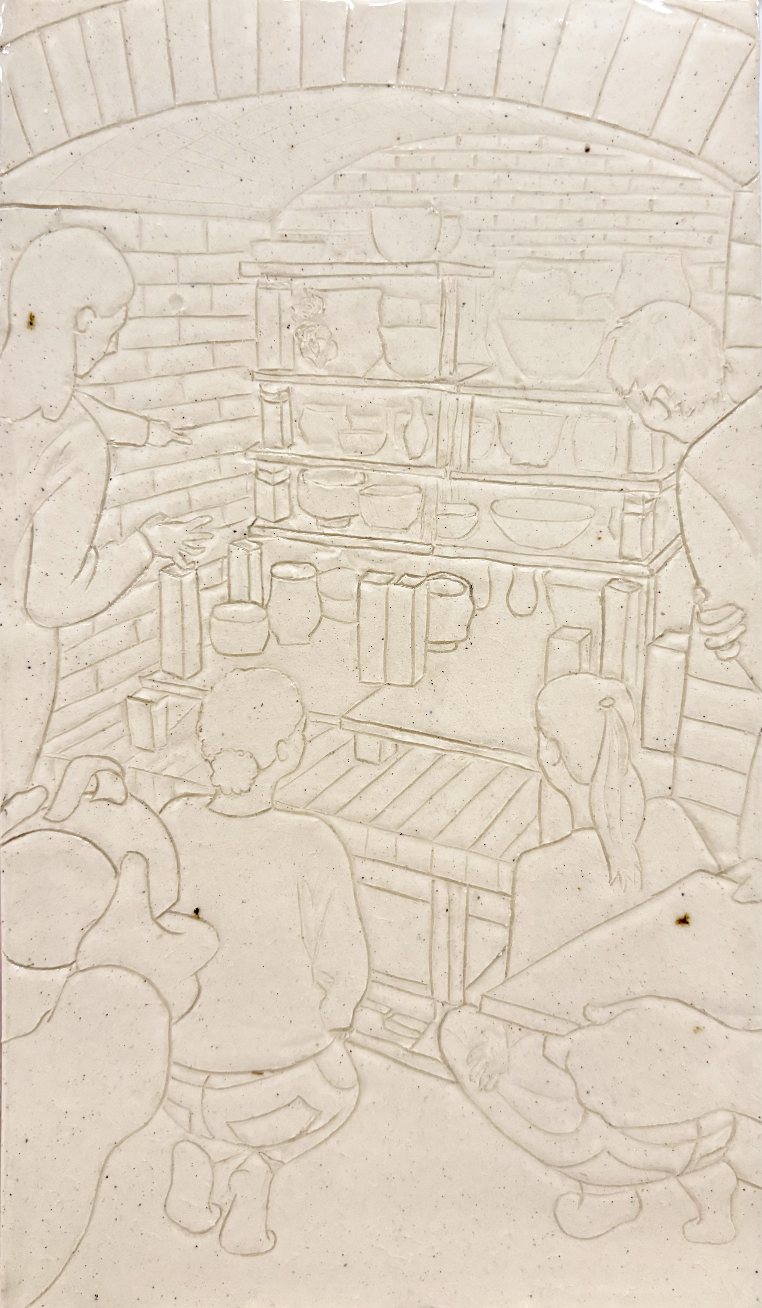 6" x 10", Stoneware, 2026