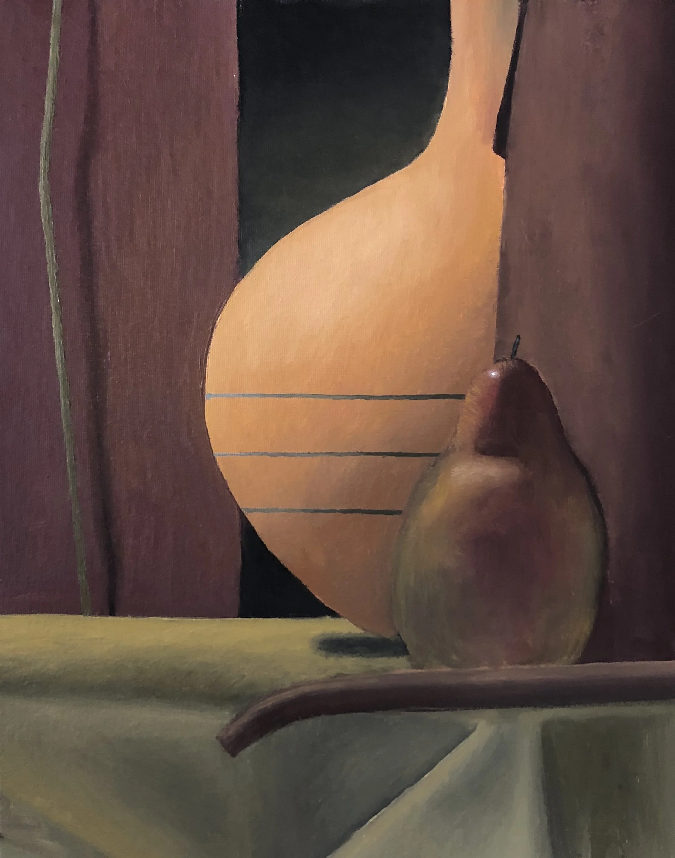 Untitled, oil on canvas,  11"x16", 2018