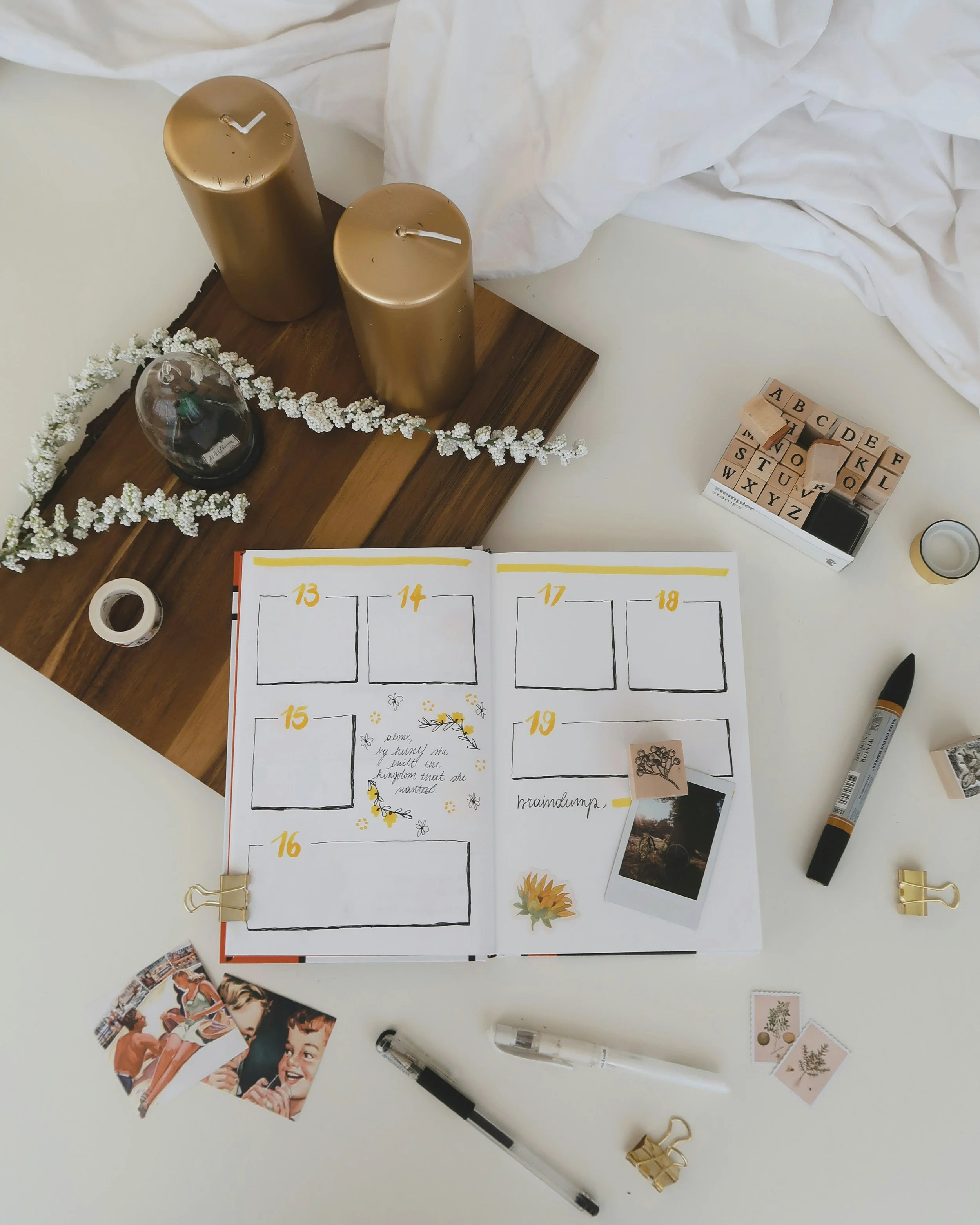 How to stay organized in your creative practice