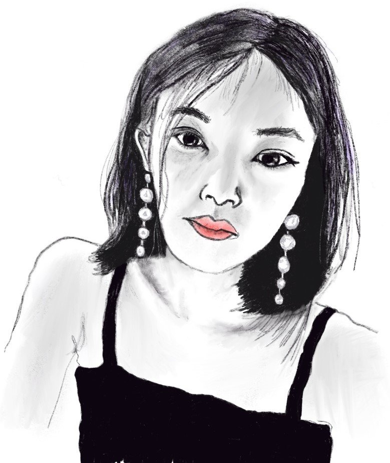 Girl with red lips.JPG