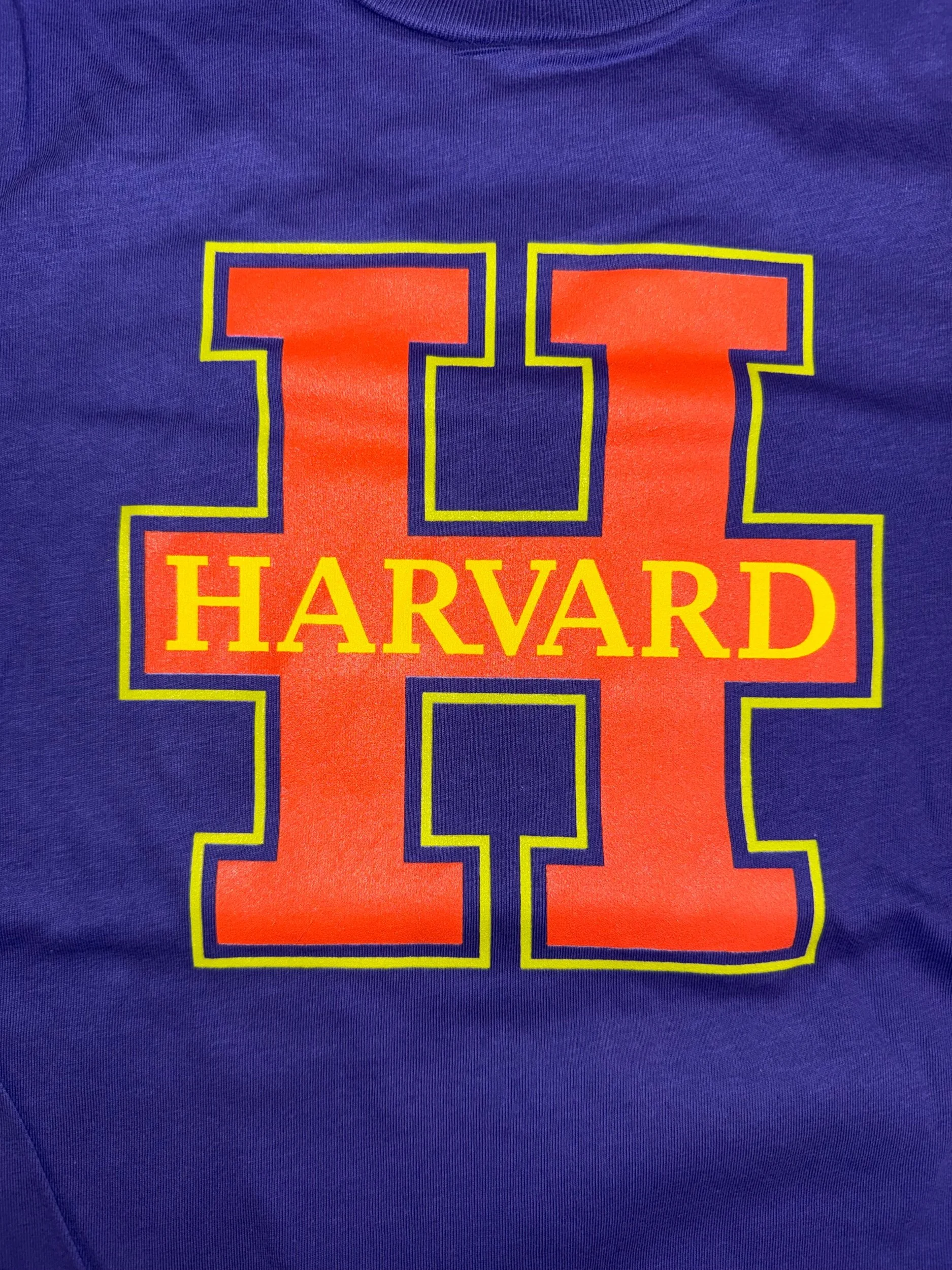 Harvard H Youth Short Sleeve T-Shirt - Purple