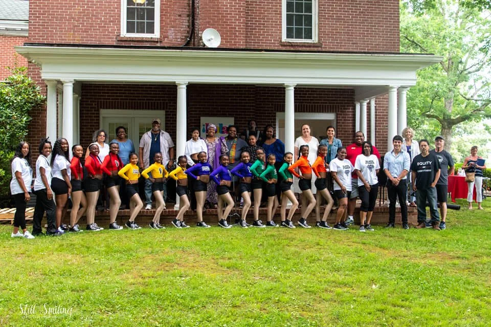 Performers and participants at the Juneteenth Event in Hendersonville, North Carolina, June 12, 2021. Photo by Tony Shivers.