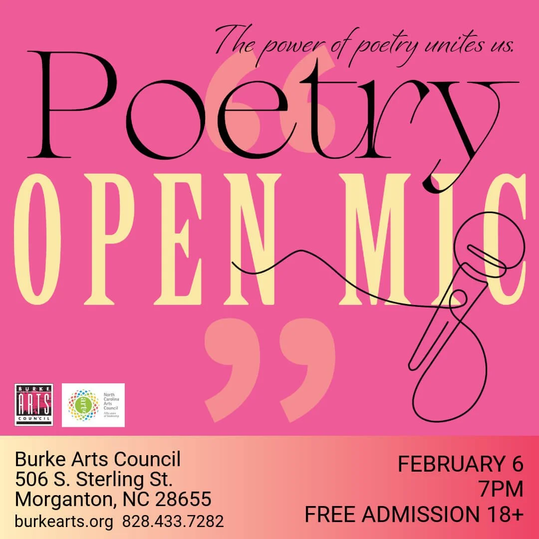 Poetry Open Mic - Burke Arts Council