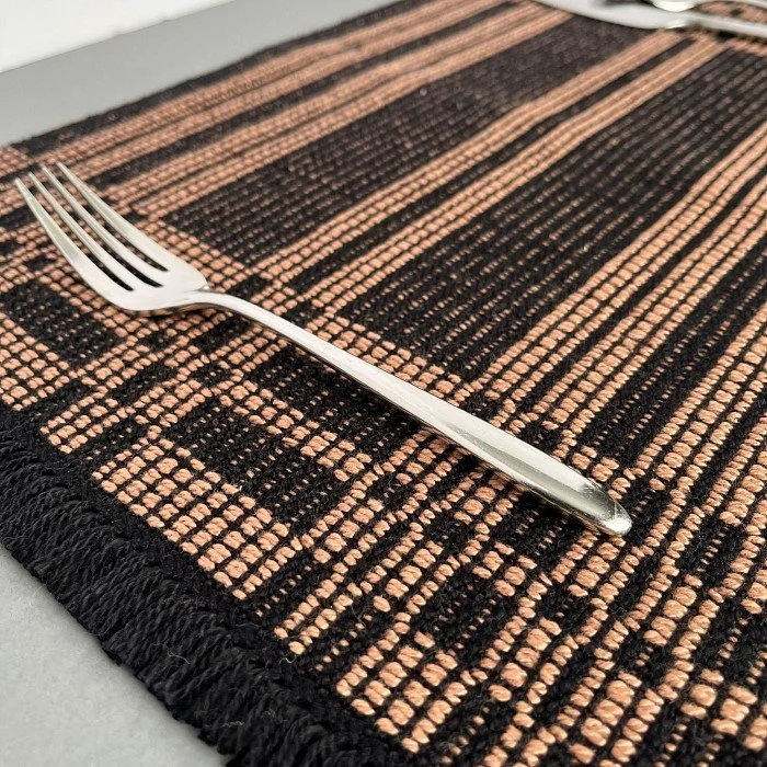 Floor Loom Weaving: Summer and Winter Placemats