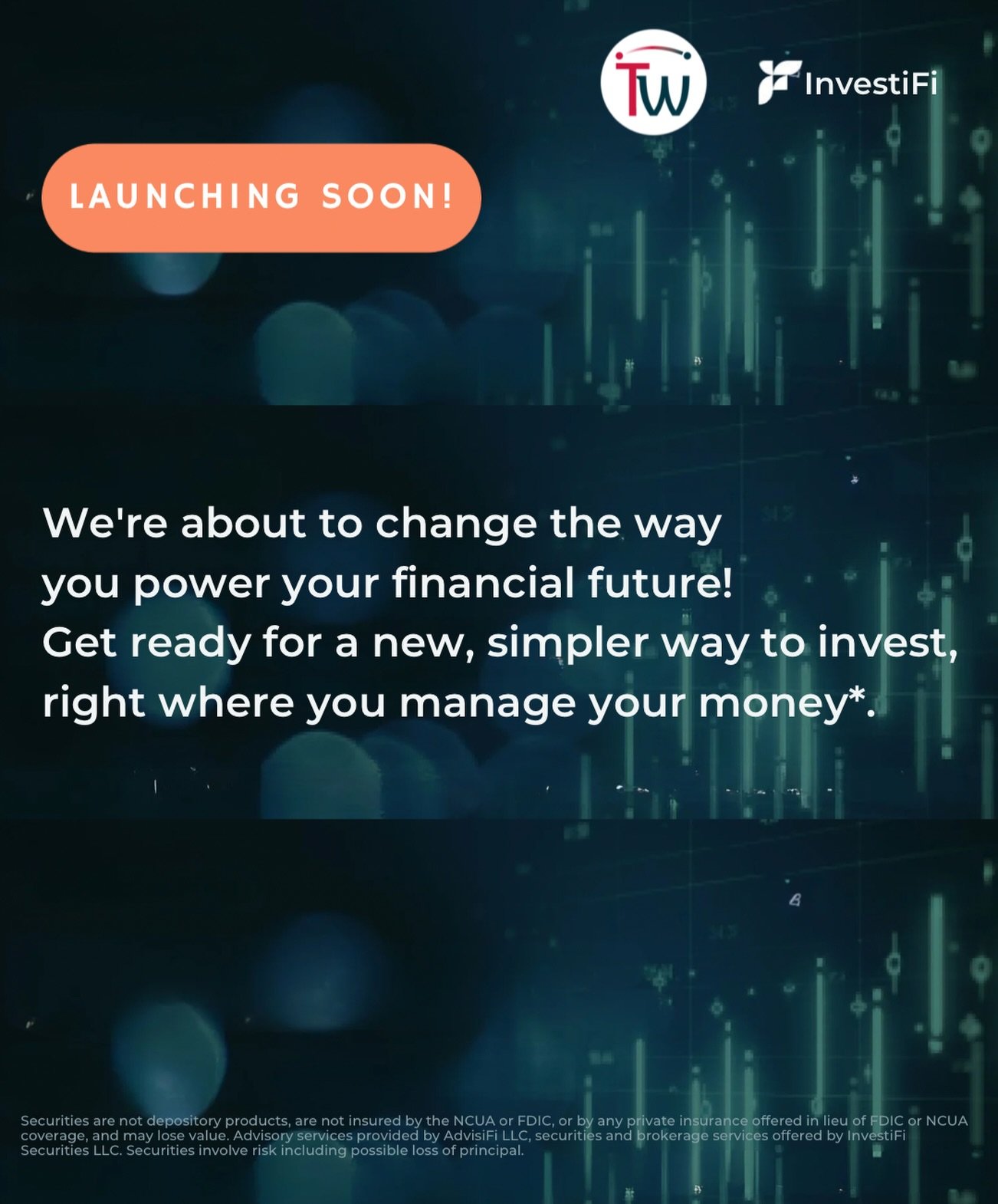 Have you heard the news? Something new and exciting is launching! 

This year we&rsquo;re committed to bringing in the best products and services for our membership - that&rsquo;s why we&rsquo;ve  partnered with InvestiFi, bringing safe and easy inve