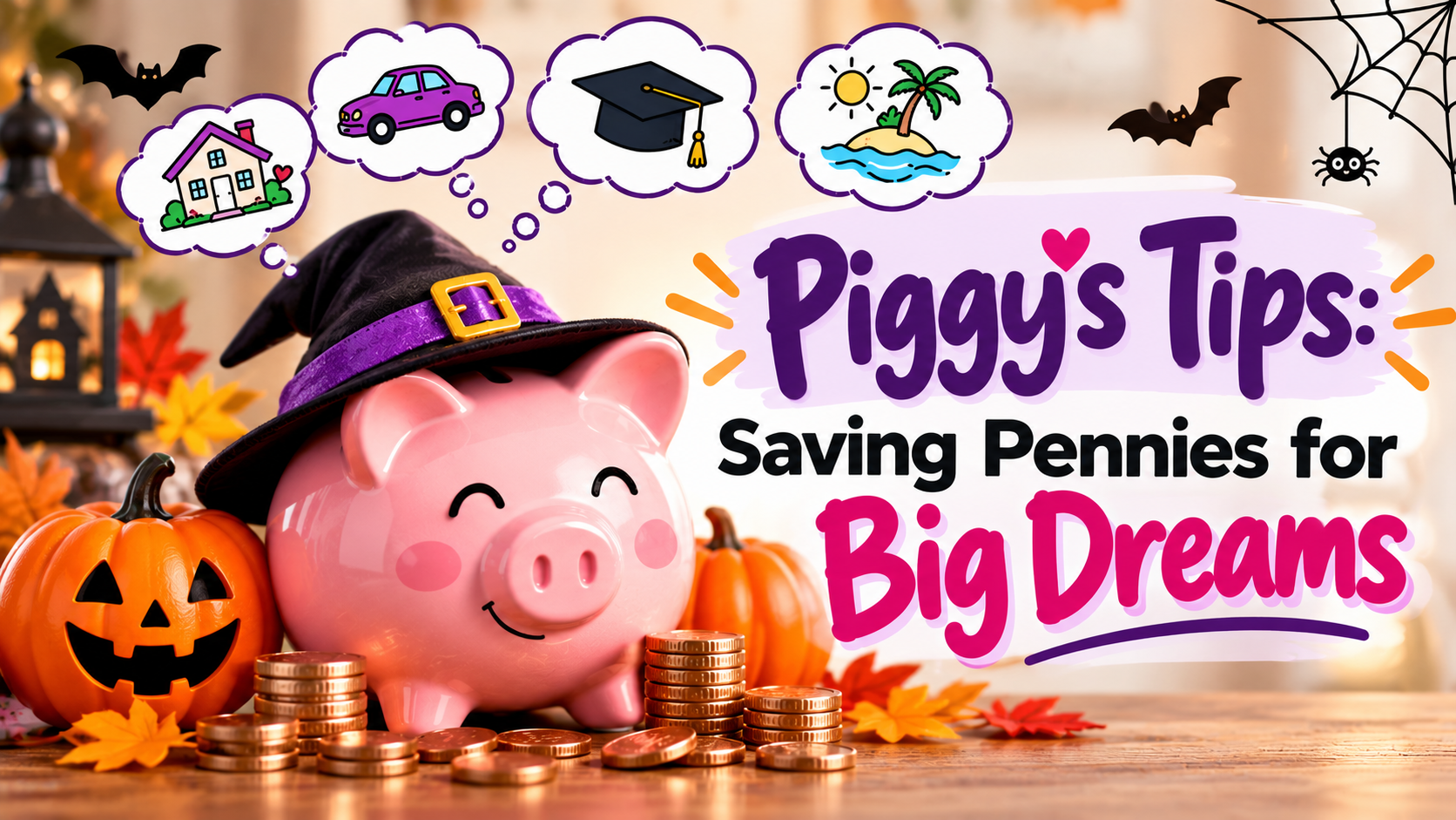 Piggy’s Tips: Saving Pennies for Big Dreams