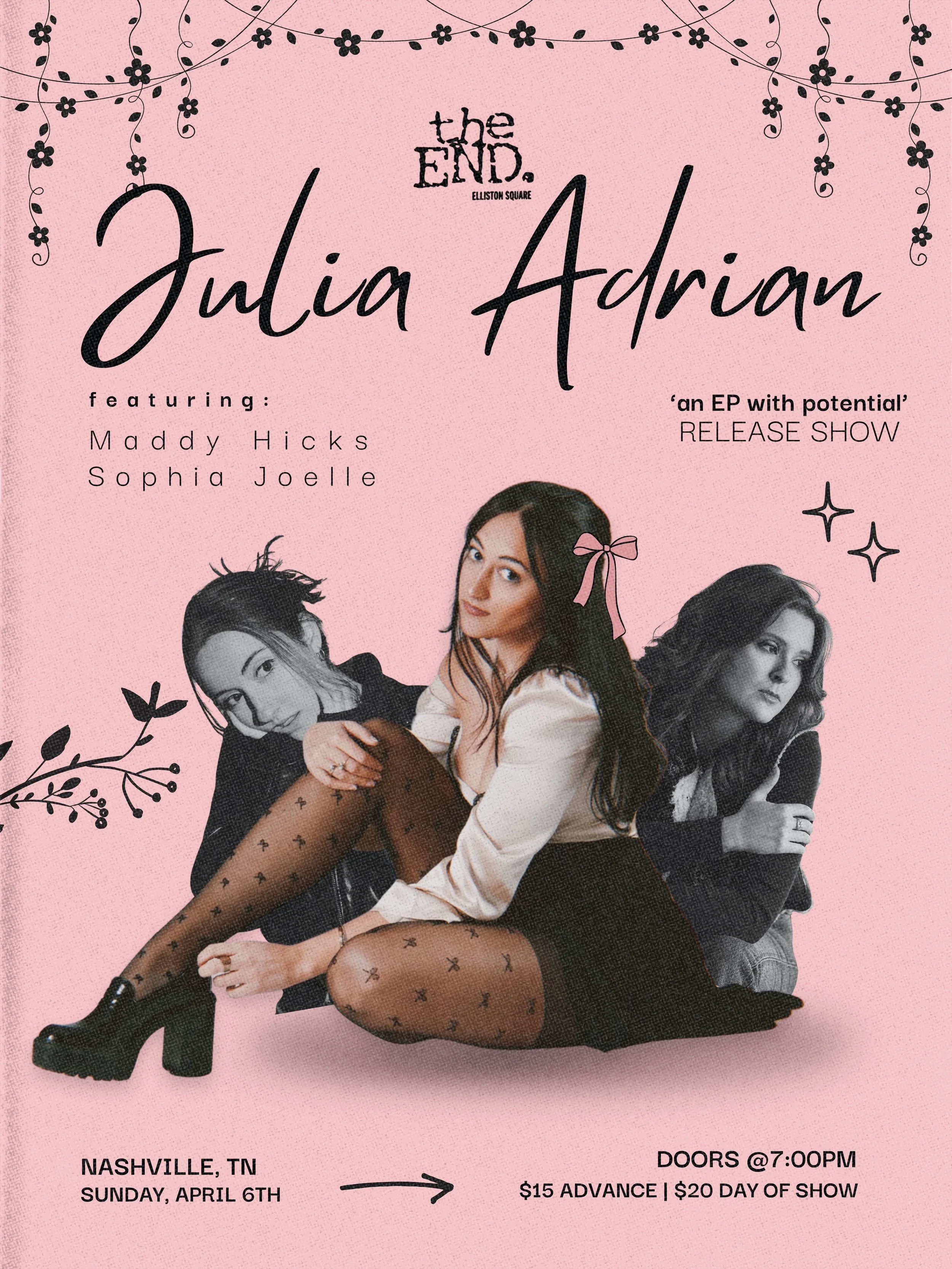 Julia Adrian Show at The End