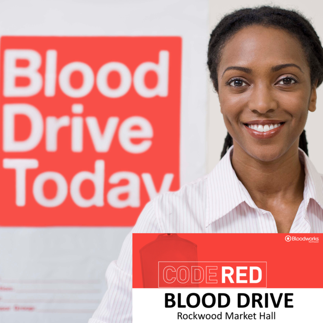 Code Red Blood Drive at Rockwood Market Hall