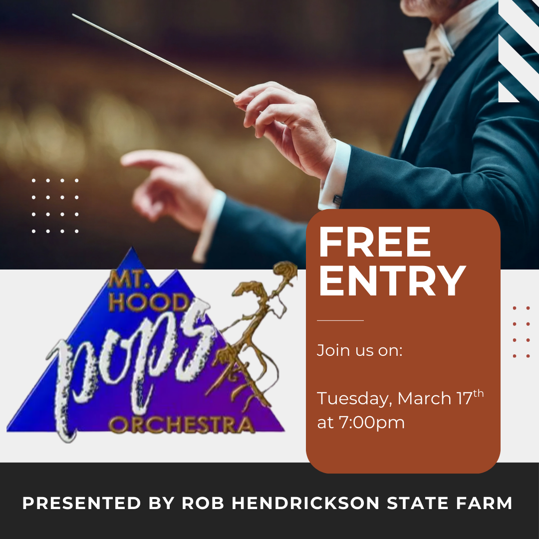 Free Performance from Mt. Hood Pops Orchestra