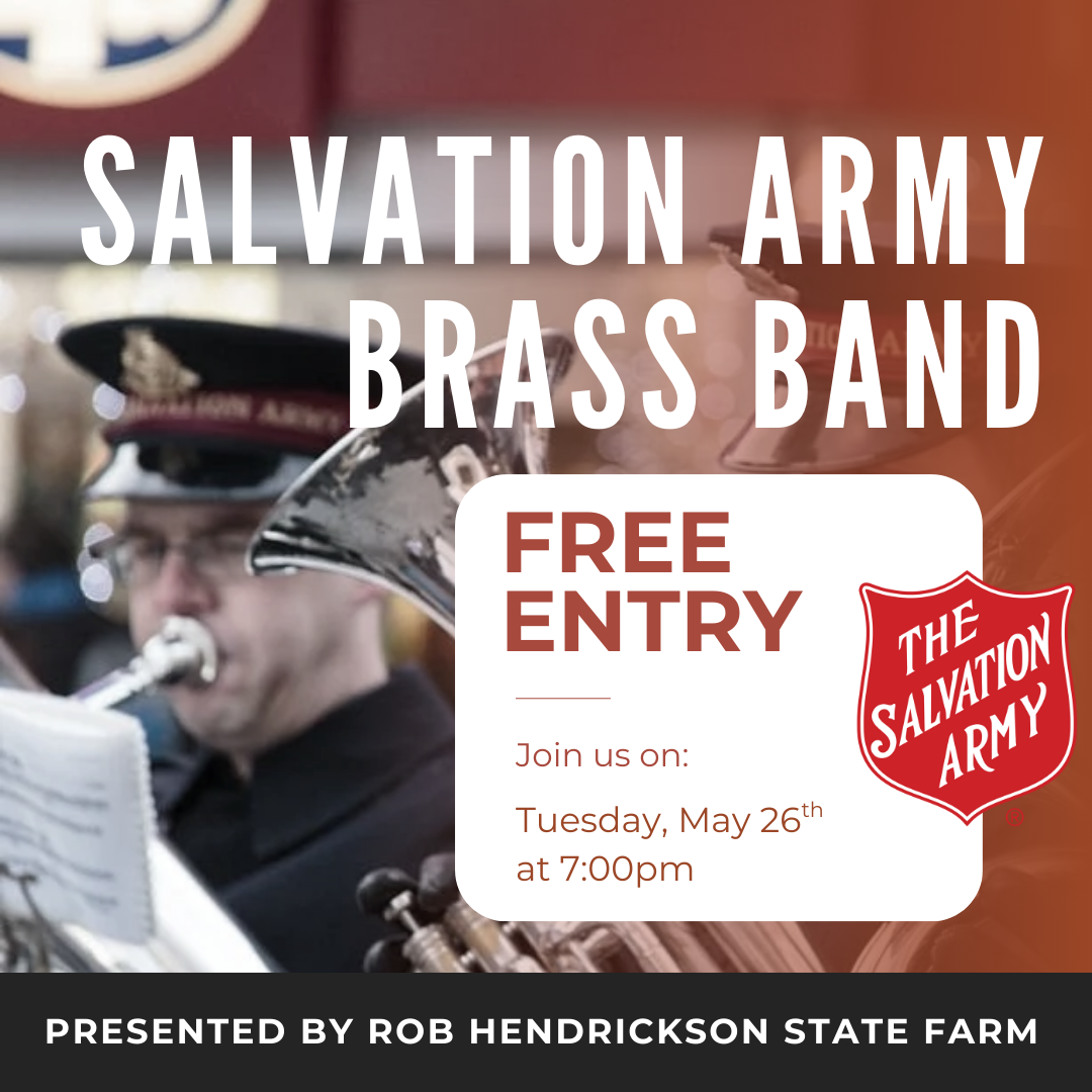 Free Performance from Salvation Army Brass Band