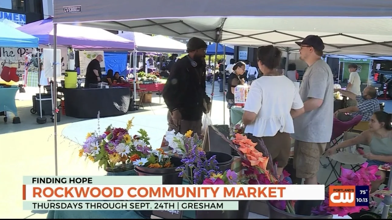 Finding Hope: ‘Happy to be part of this’: Rockwood Community Market brings smiles to Gresham