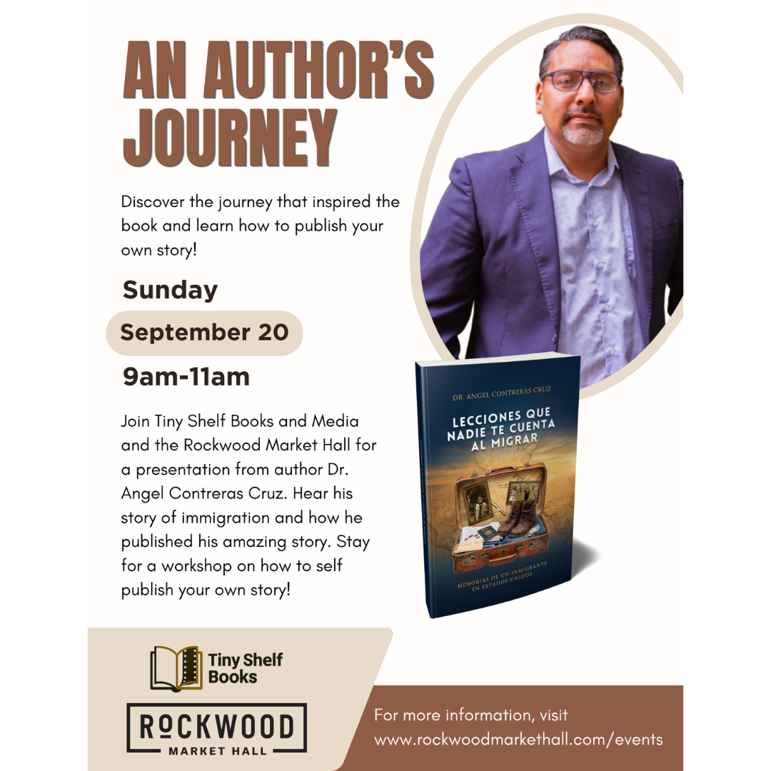 An Author’s Journey with Tiny Shelf Books and Media