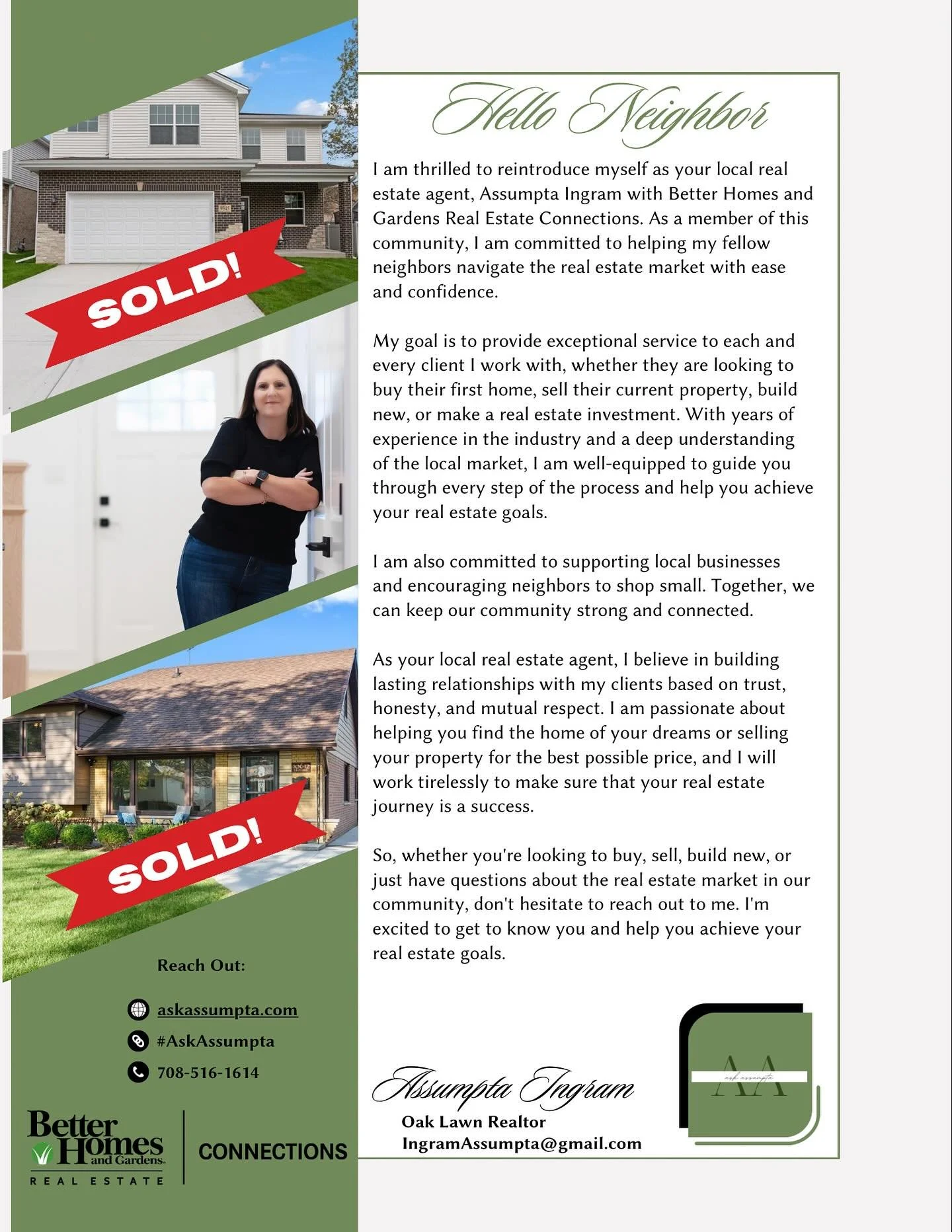 🌟 Member Spotlight! 🌟

I&rsquo;m honored to be featured in the @olchamber Member Spotlight!

It&rsquo;s truly a privilege to be your local, loved, and trusted Realtor, helping neighbors, families, and friends achieve their real estate dreams right 