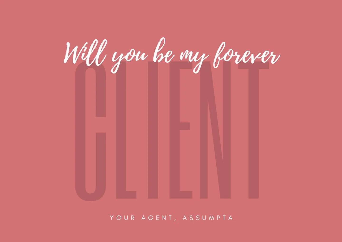 Roses are red,
Violets are blue,
If your home isn&rsquo;t &ldquo;the one,&rdquo;
I&rsquo;ll find the right boo for you! 

This Valentine&rsquo;s Day, don&rsquo;t settle for a situationship&hellip; fall head over heels for a home that truly sweeps you
