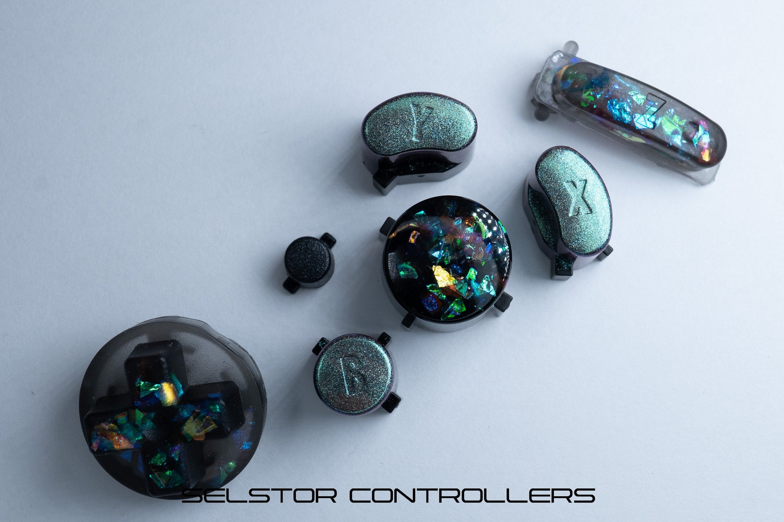 MIXED SET GameCube Button Set - ABXYstartDpadZ