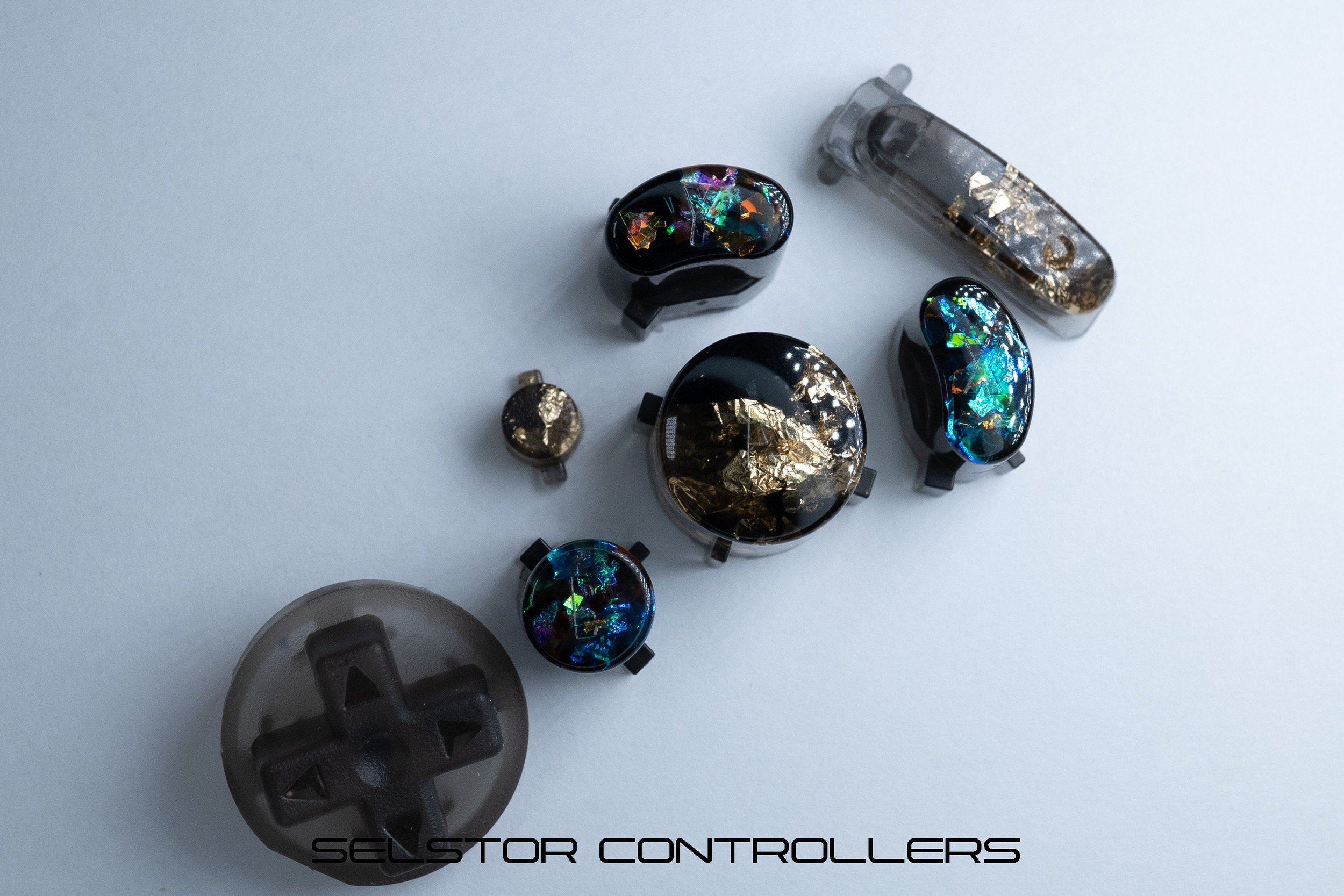 MIXED SET GameCube Button Set - ABXYstartDpadZ