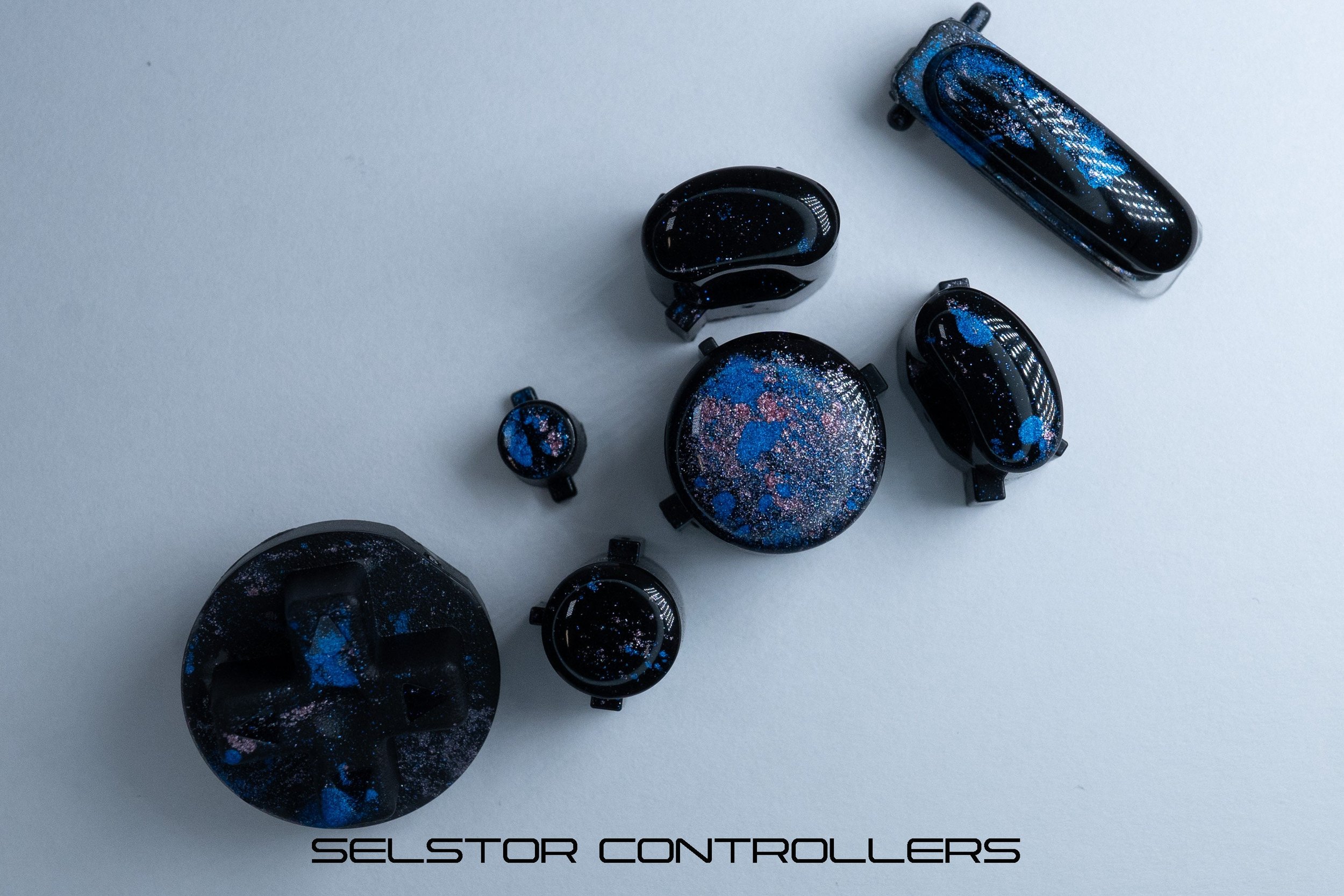 CELESTIAL (BALD) GameCube Button Set - ABXYstartDpadZ