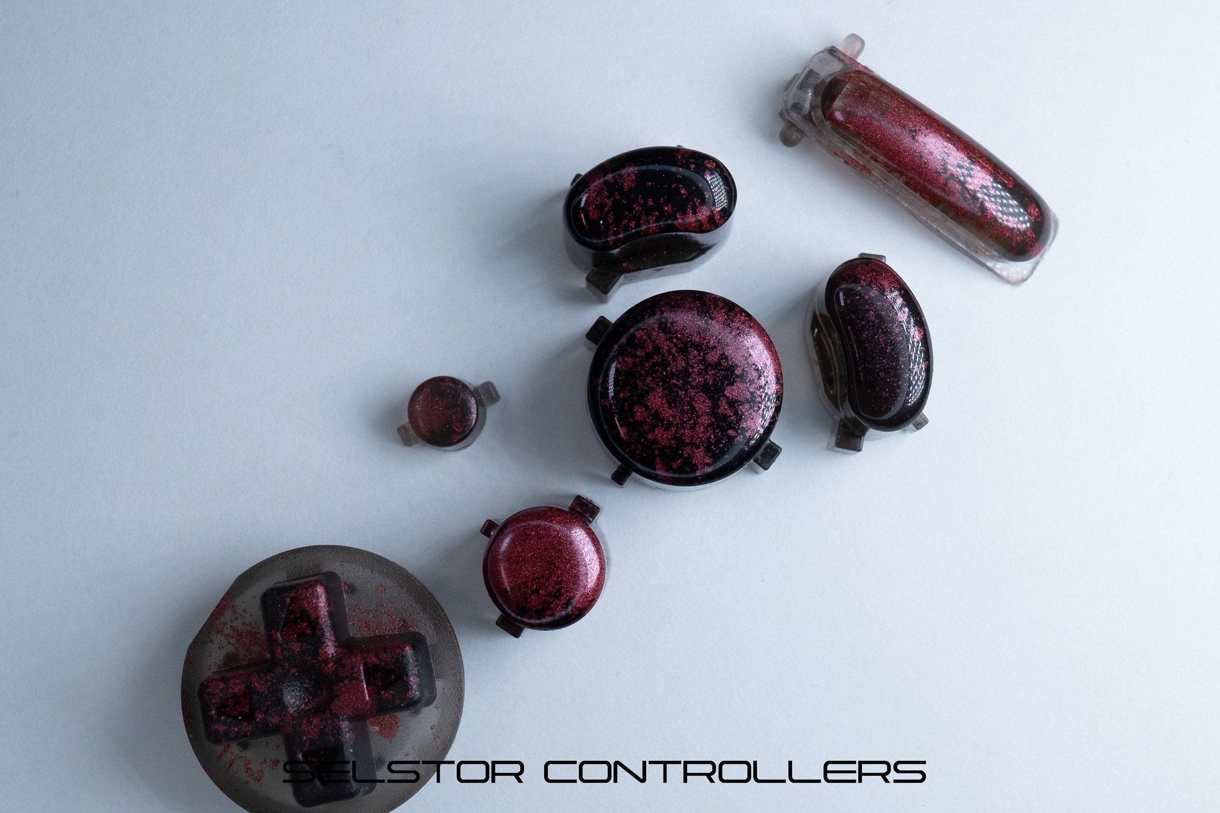 SITH (BALD) GameCube Button Set - ABXYstartDpadZ