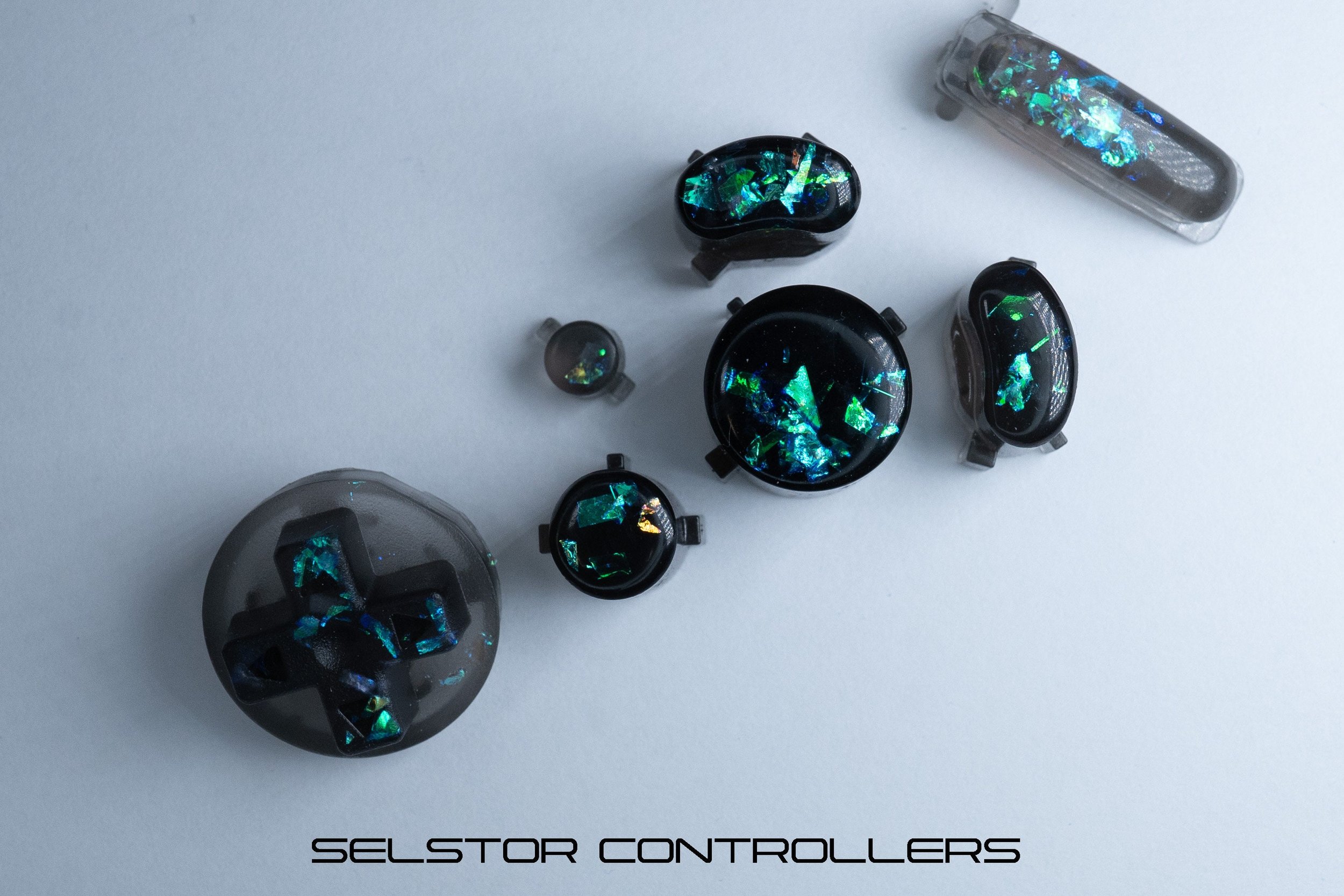 ABYSS (BALD) GameCube Button Set - ABXYstartDpadZ