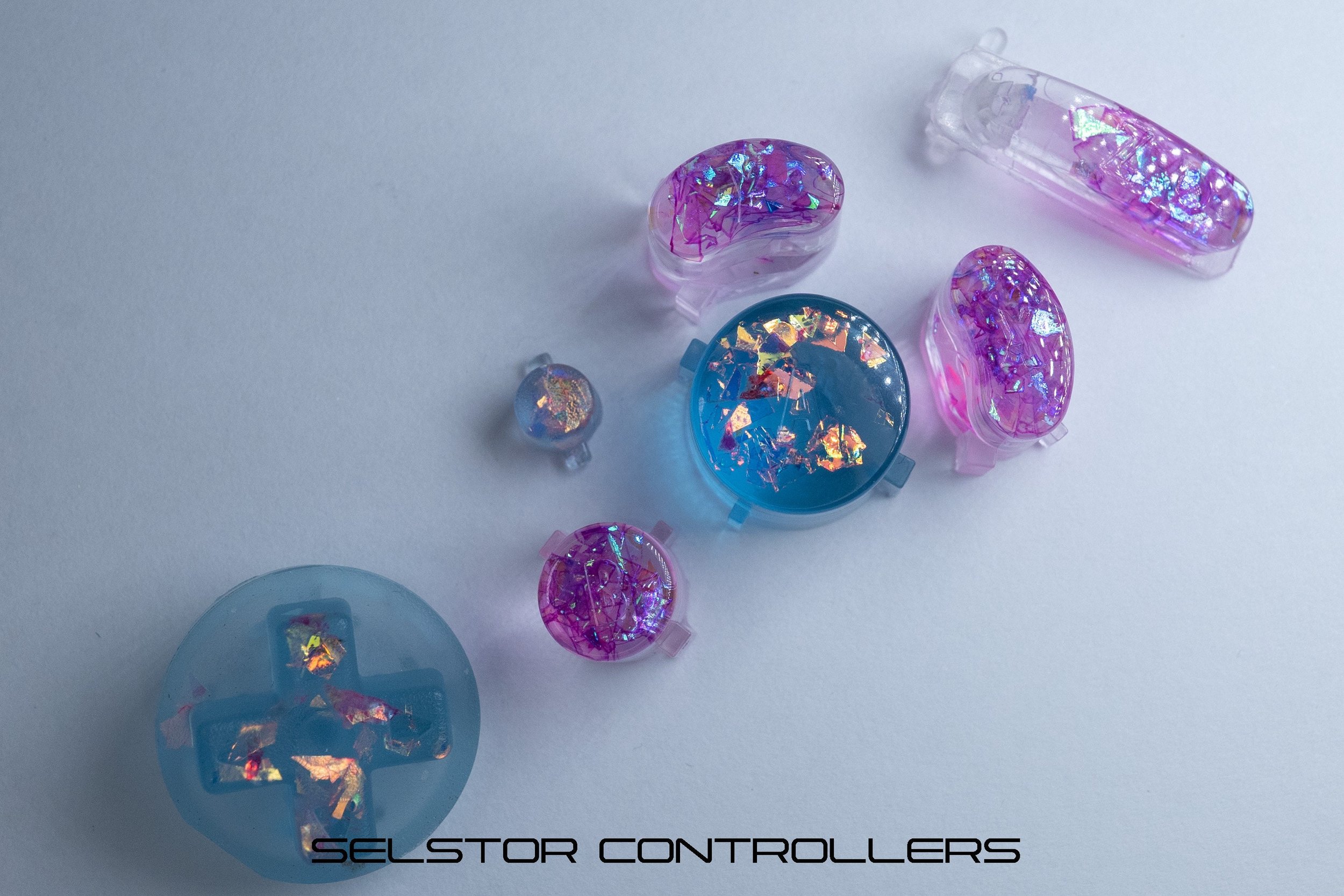 MIXED SET GameCube Button Set - ABXYstartDpadZ