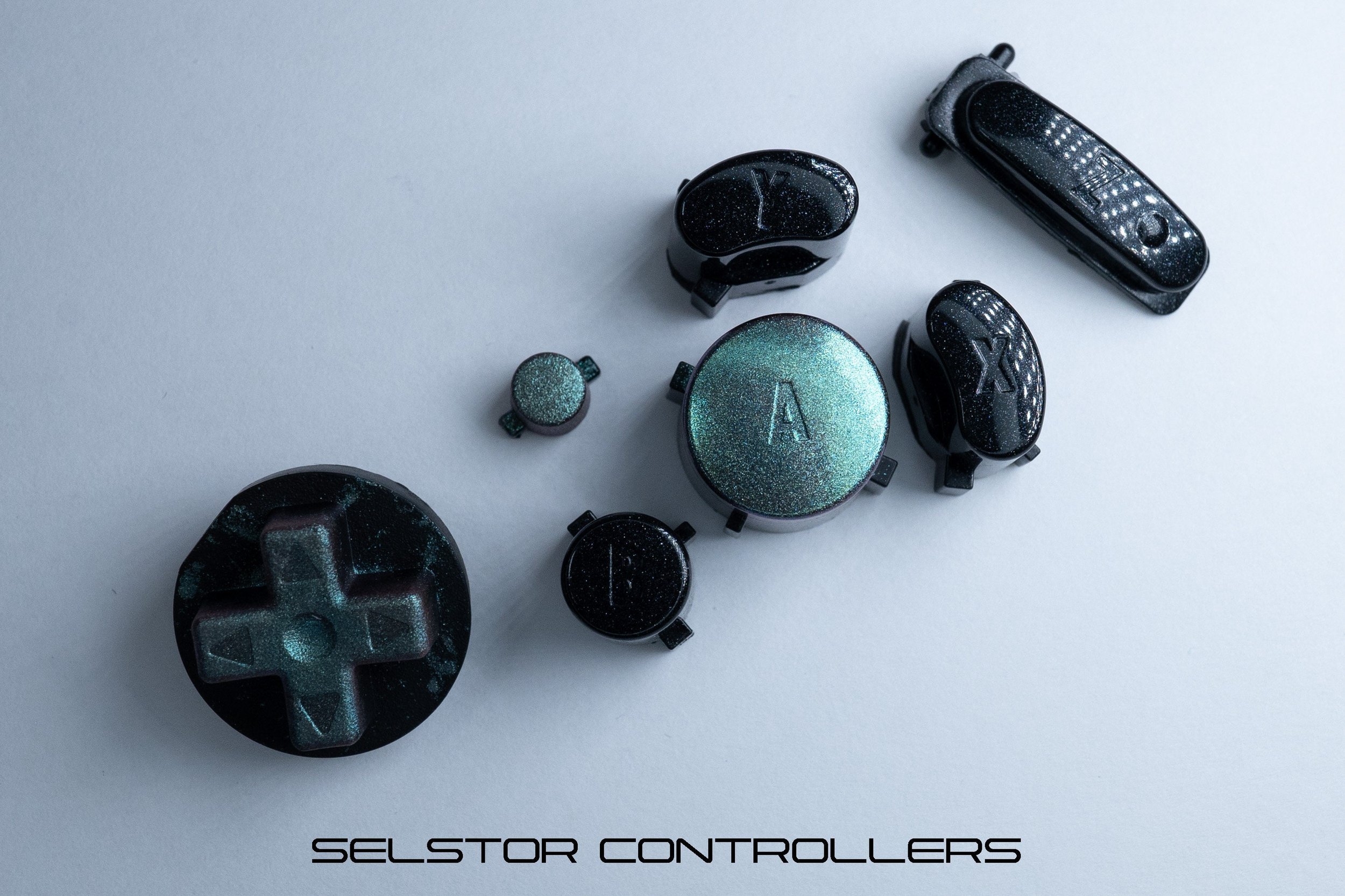 MIXED SET GameCube Button Set - ABXYstartDpadZ