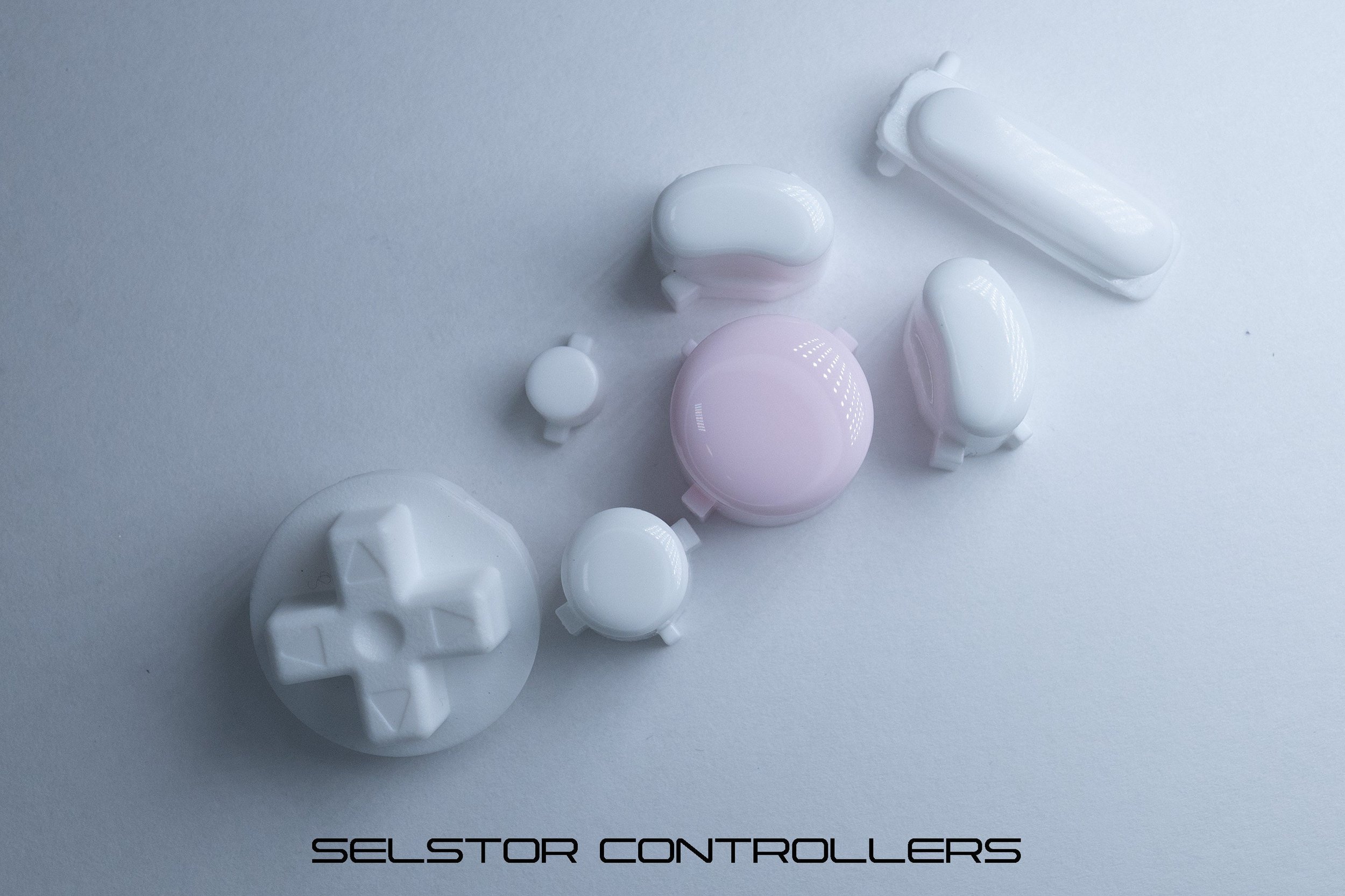 MIXED SET (BALD) GameCube Button Set - ABXYstartDpadZ