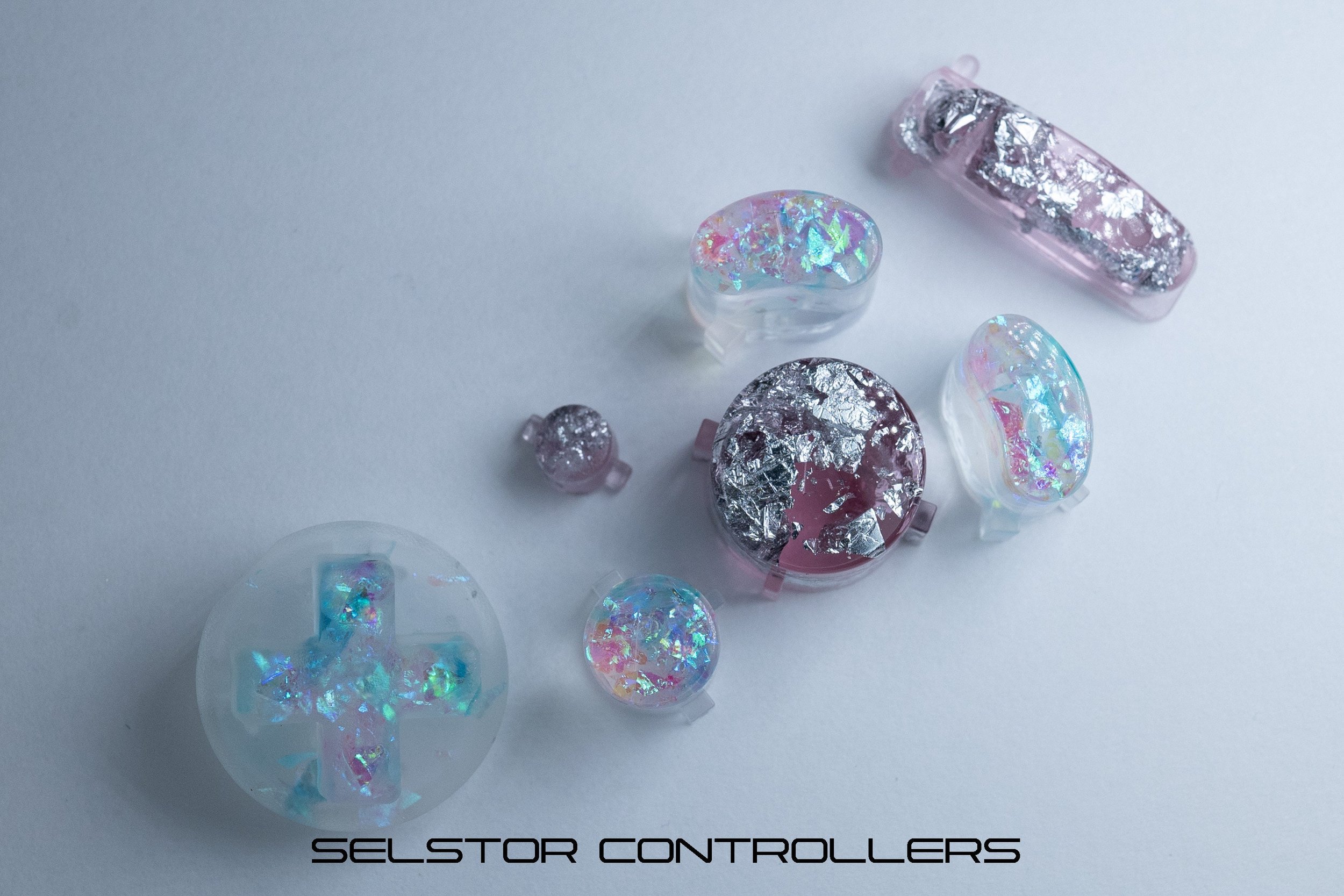 MIXED SET GameCube Button Set - ABXYstartDpadZ