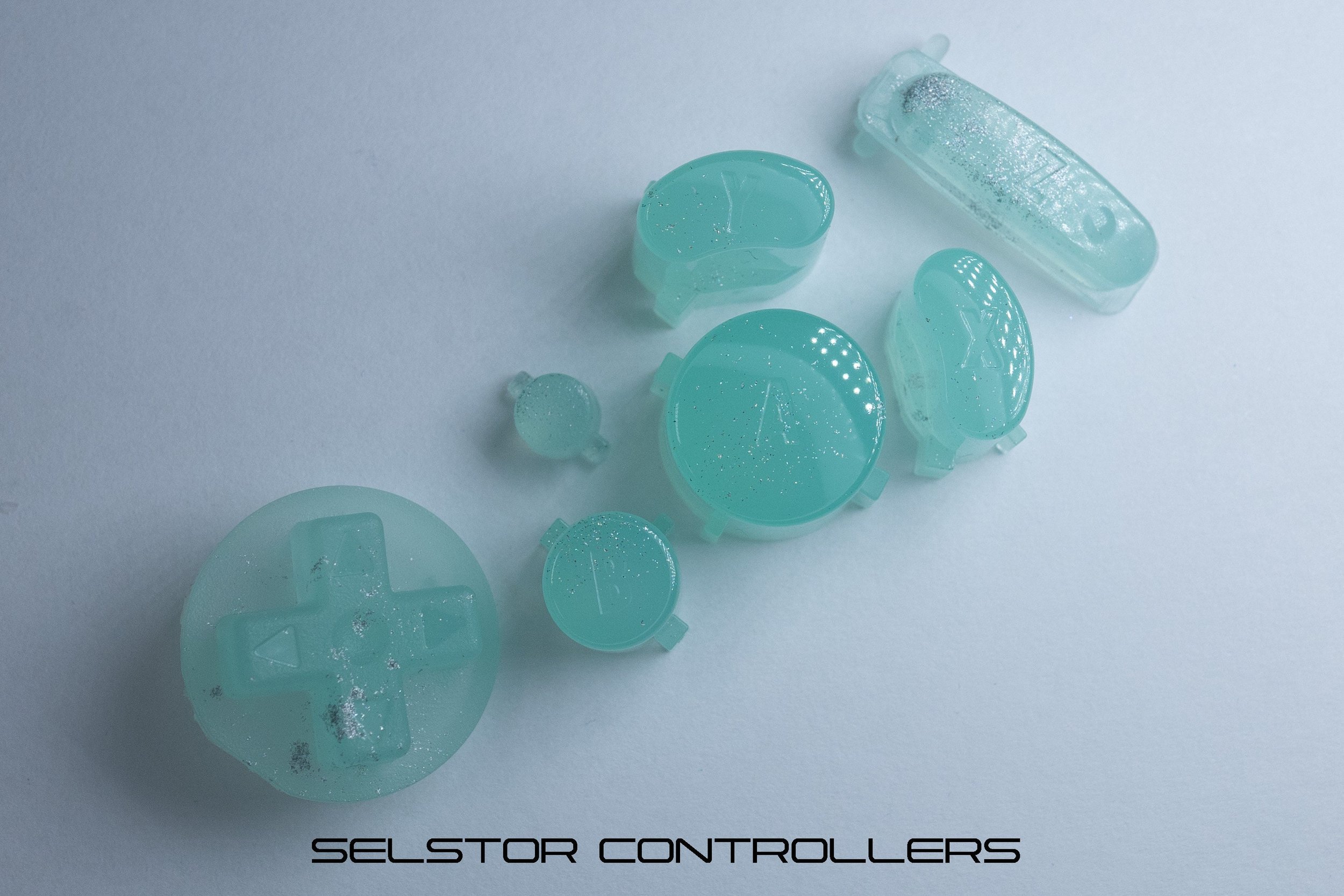 SPEARMINT GameCube Button Set - ABXYstartDpadZ