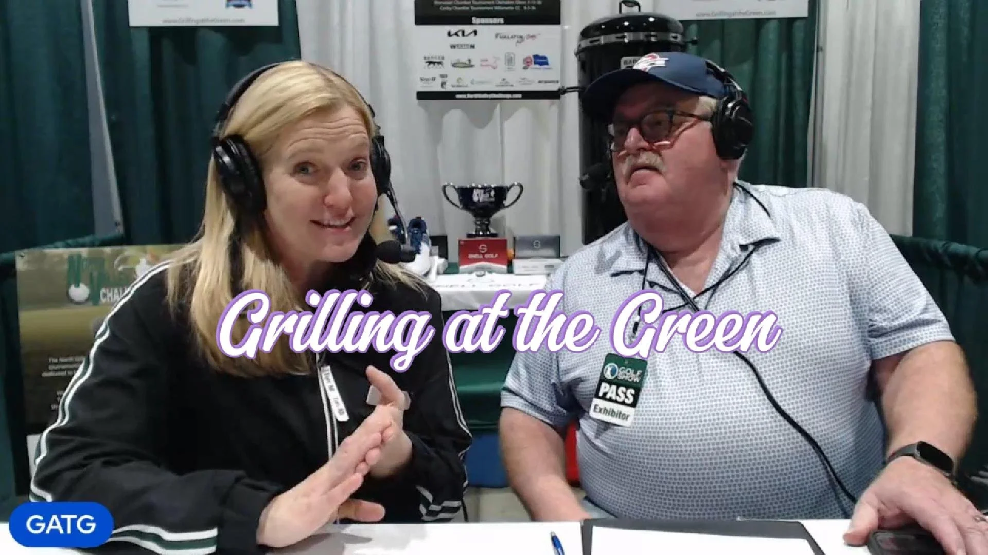 Grilling at the Green X Portland Golf Show