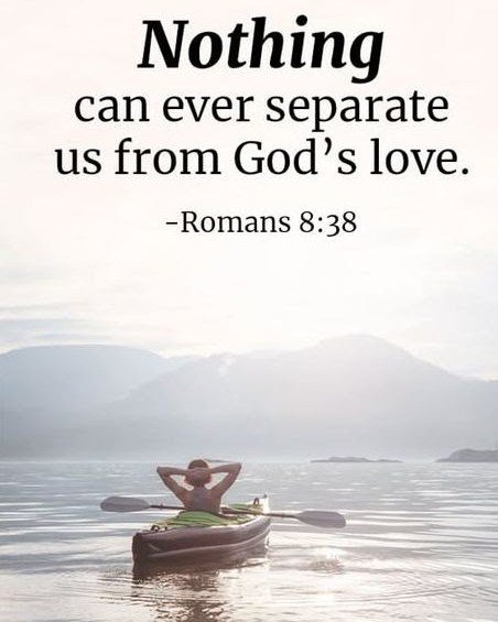 Nothing can separate us from God&rsquo;s love. ❤️

Life can bring storms, uncertainty, and moments where we feel distant or overwhelmed&mdash;but God&rsquo;s love never changes. No struggle, mistake, fear, or circumstance can separate us from His gra