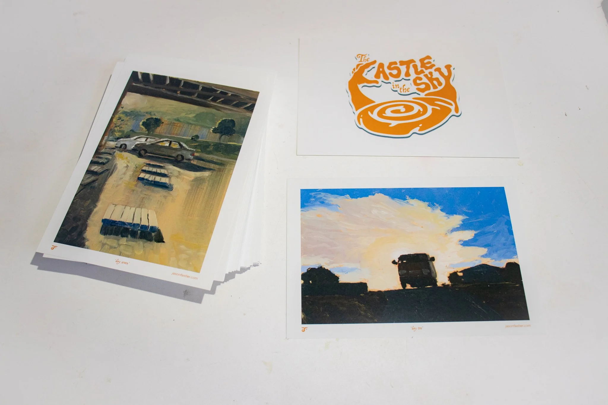 Mini Prints - 'The Castle in the Sky'