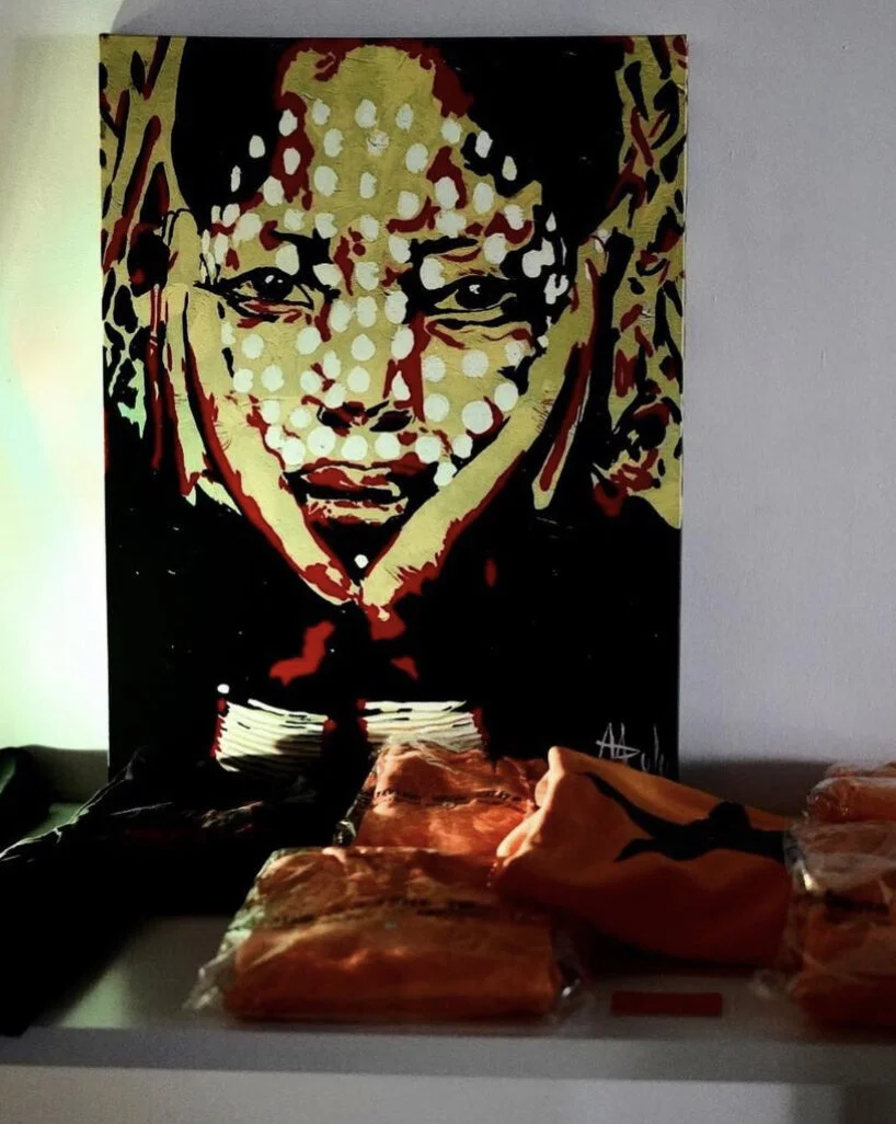 Art by Malandela Zulu; Mixed Media Artist