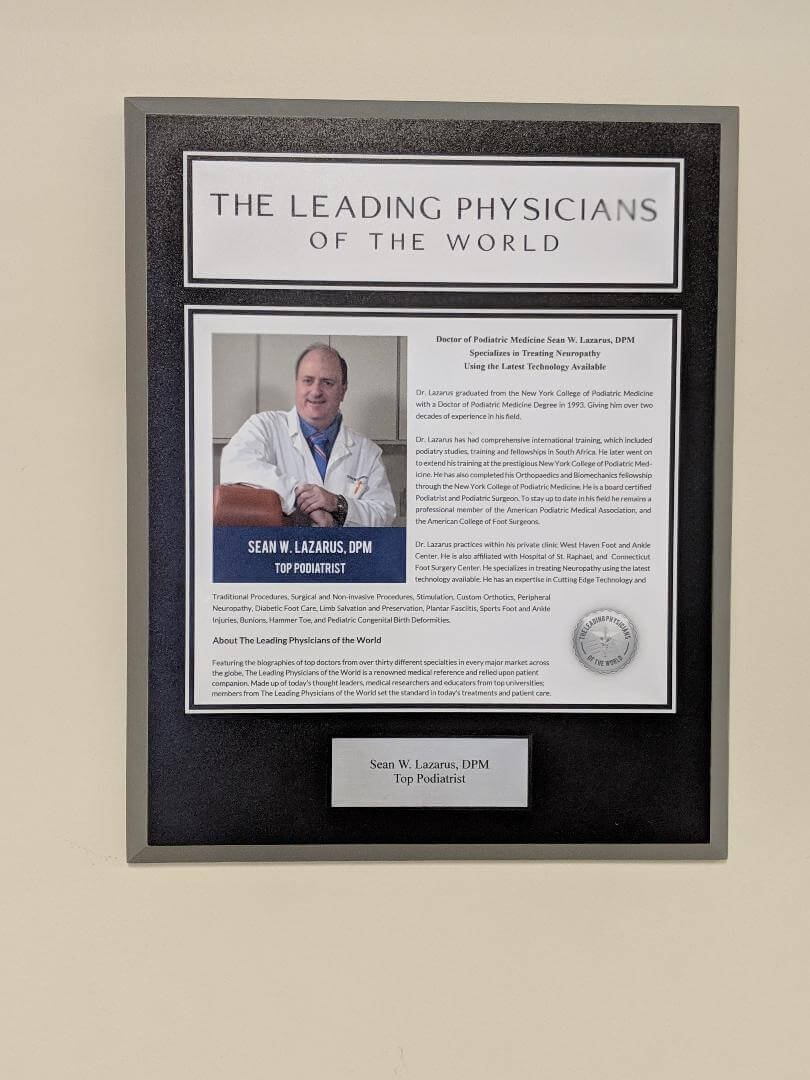 Dr. Sean Lazarus Podiatrist, Foot & Ankle Surgeon, West Haven, CT