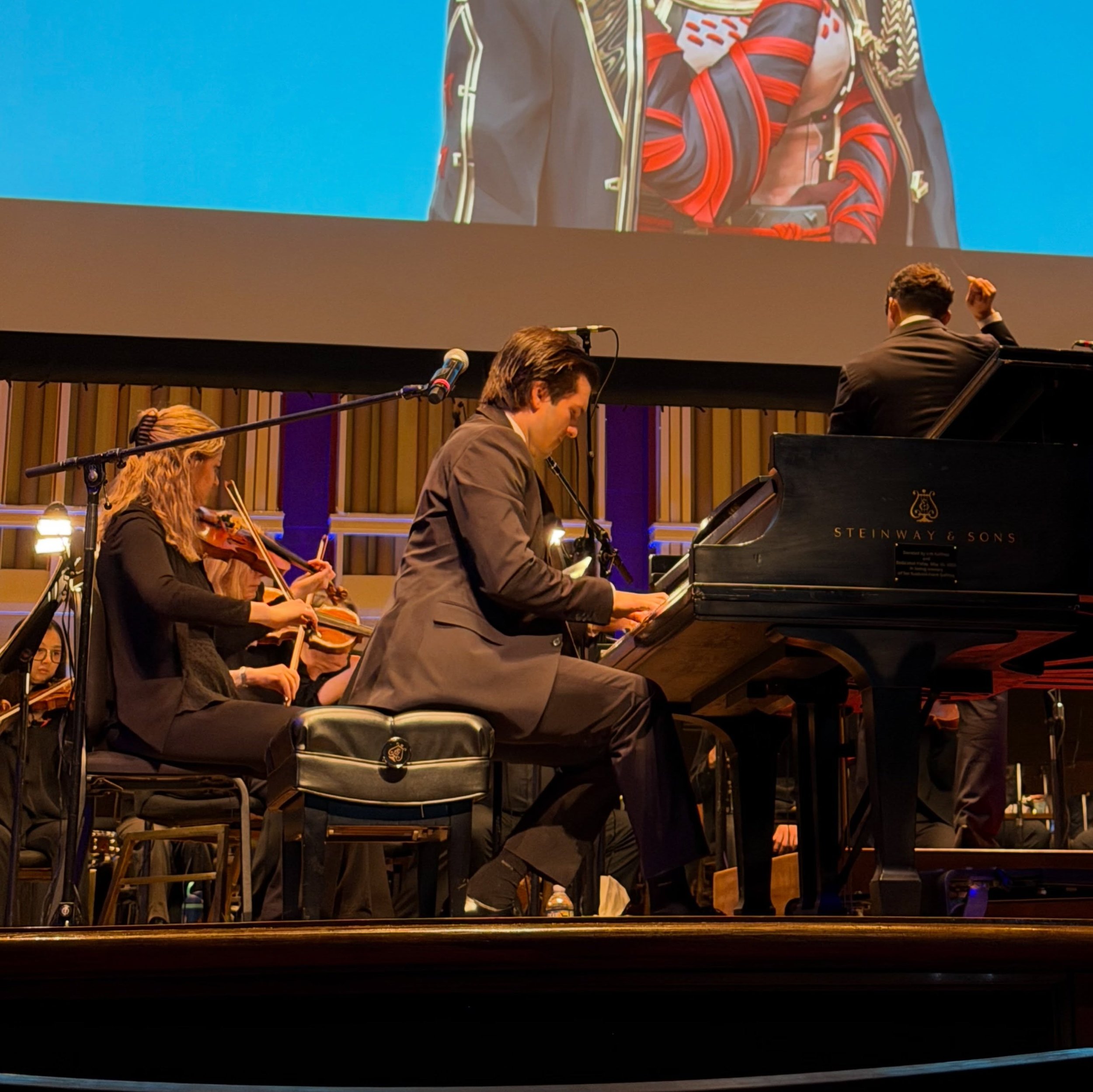 Thank you to everyone who came out last night for the world premiere of The Music of @arcaneshow. ❤️

It was so incredibly joyous to present and perform my original arrangements of the score for piano and orchestra with the brilliant @doh.moon and th