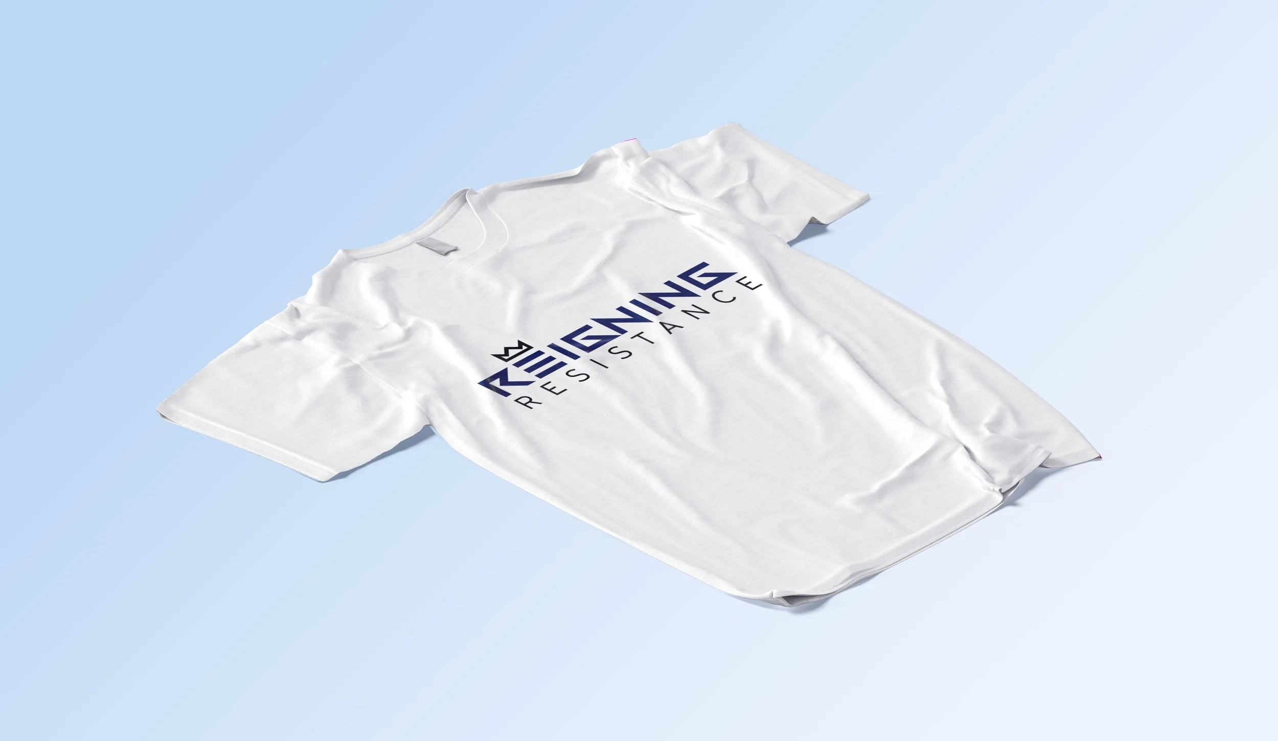 White T-shirt with