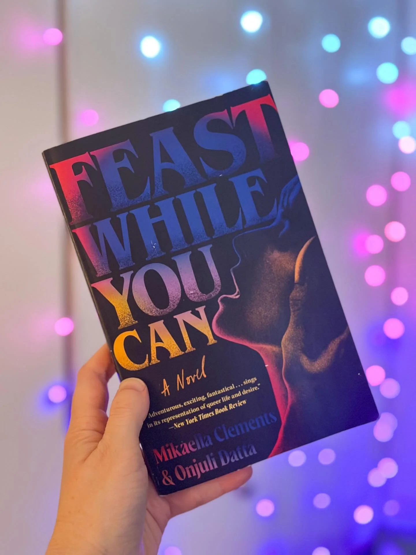 What a delicious first read of 2026, a queer horror novel about a young woman being haunted by a voracious entity in her small town. The title is perfect for many reasons, but I really did feel like I was feasting every time I cracked this open. It&r