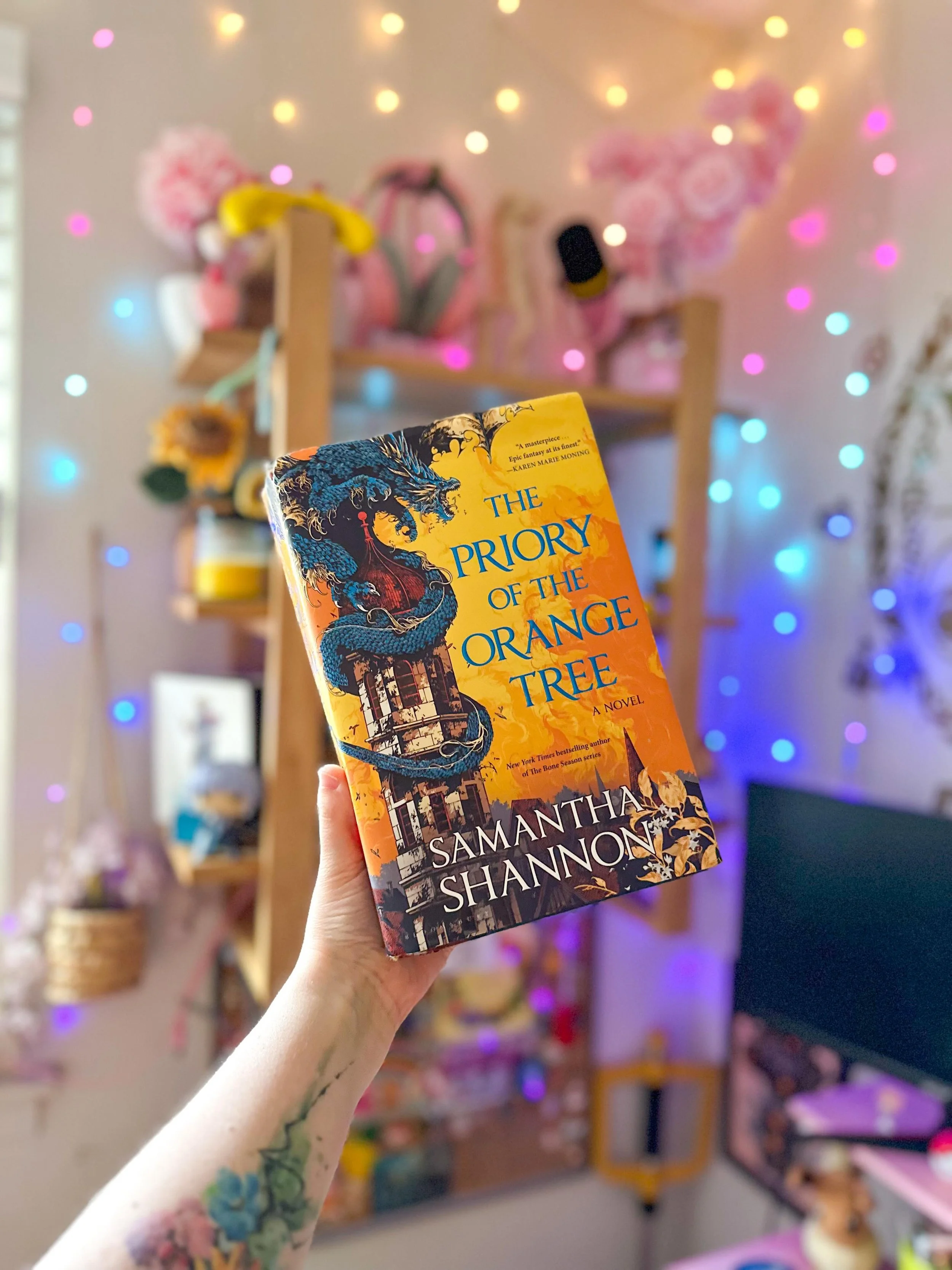 People have been trying to get me to read The Priory of the Orange Tree for years. It took me far too long to listen. I am frustratingly hard to please, so I do not speak lightly when I say this is one of the best fantasies I have ever read. When I r