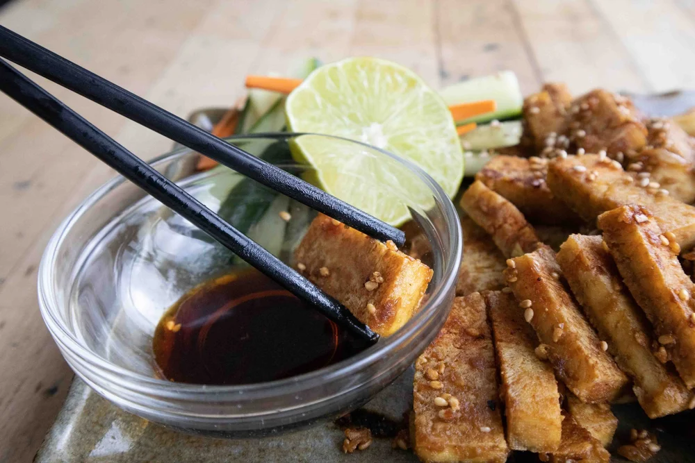 Szechuan Tofu with Spicy Sauce — Its Better with Butter