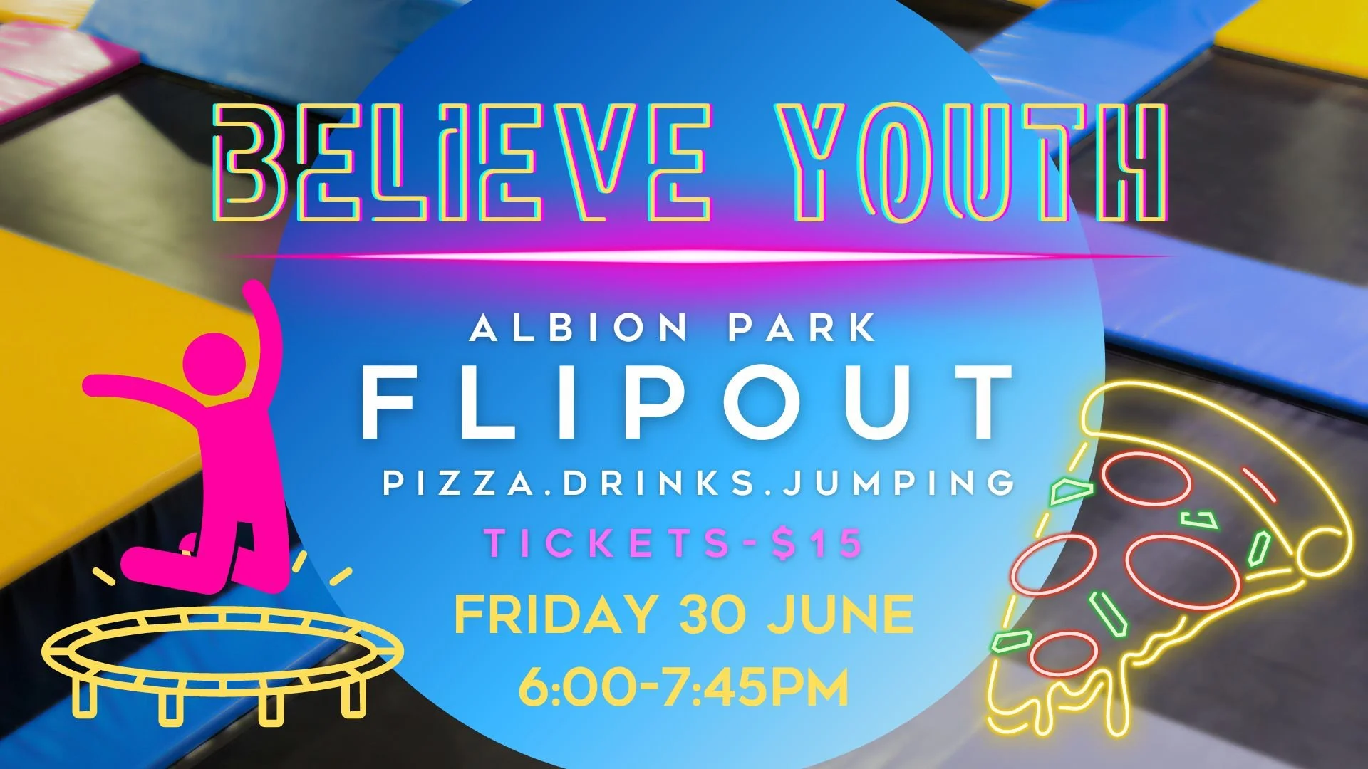 Believe Youth Group - Tailgate Party!